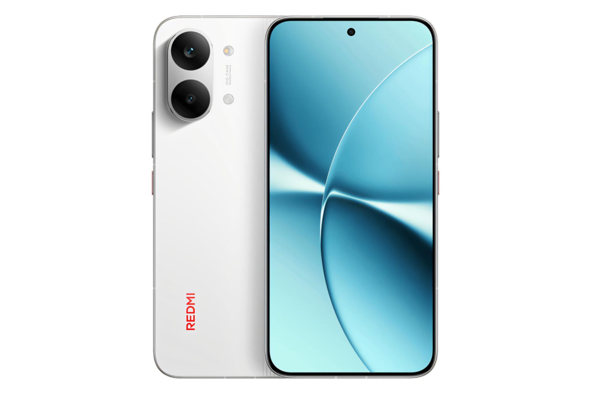 پنل جلو و پشت گوشی موبایل ردمی توربو 5 مکس شیائومی سفید / Xiaomi Redmi Turbo 5 Max