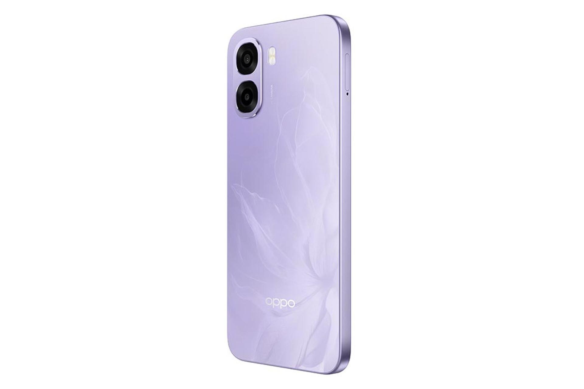 پنل پشت و چینش دوربین گوشی موبایل اوپو Oppo A6c ارغوانی