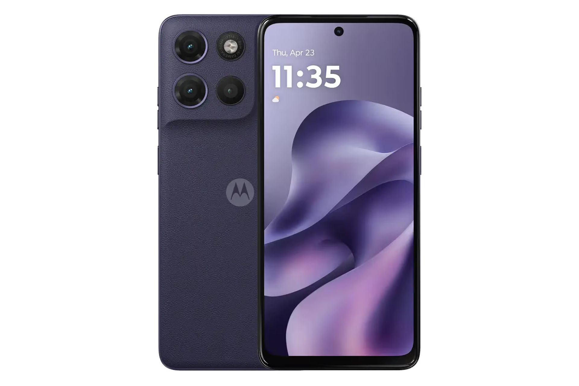 پنل جلو و پشت گوشی موبایل موتو G17 موتورولا سرمه ای تیره / Motorola Moto G17