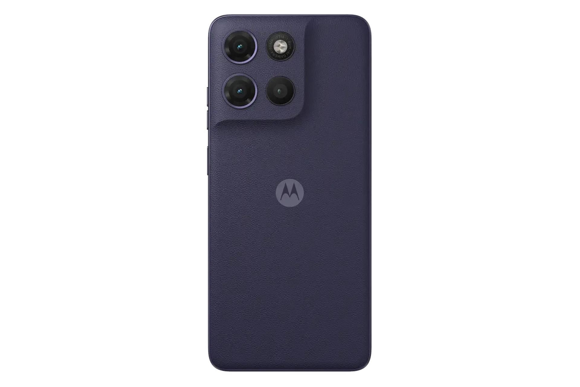 پنل پشت و چینش دوربین گوشی موبایل موتو G17 موتورولا سرمه ای تیره / Motorola Moto G17