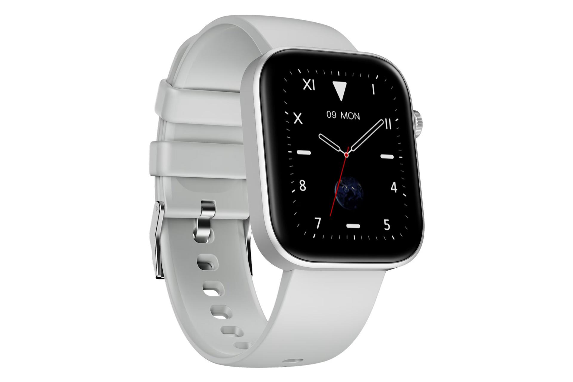 ساعت هوشمند اچ ام دی Watch P1رنگ نقره ای