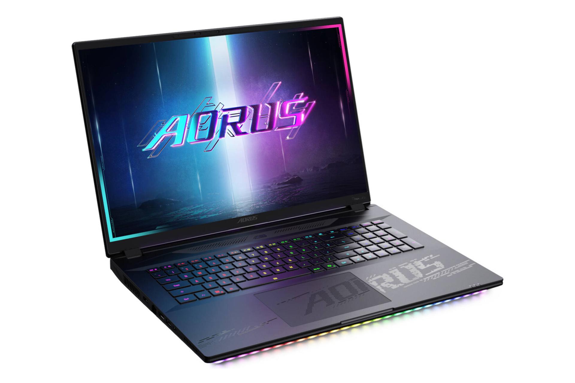 نمای سمت چپ لپ تاپ AORUS MASTER 18 BZH گیگابایت
