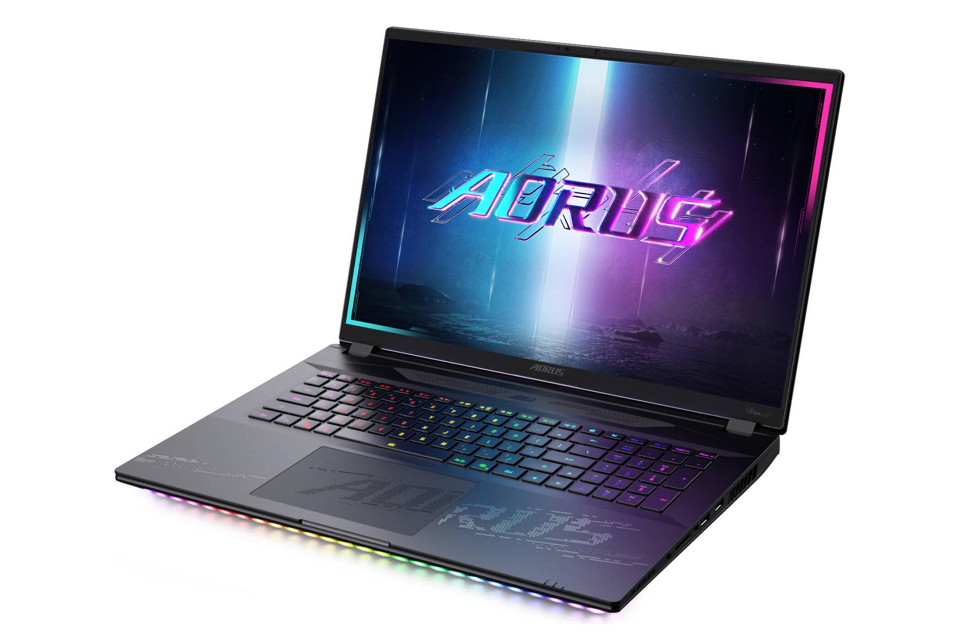 نمای سمت راست لپ تاپ AORUS MASTER 18 BZH گیگابایت