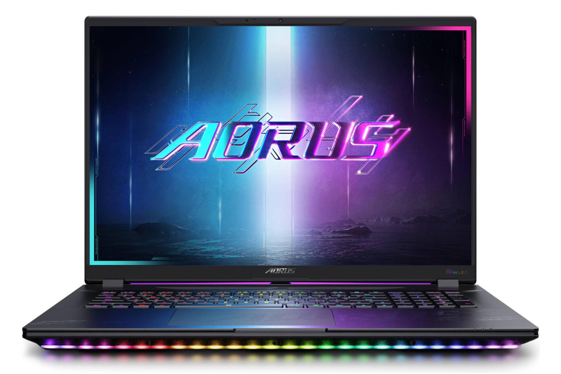 لپ تاپ AORUS MASTER 18 BZH گیگابایت نمای جلو
