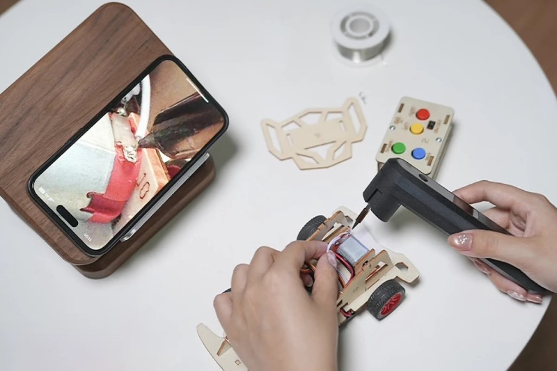 هویه هوشمند دوربین‌دار؛ ابزاری که لحیم‌کاری را آسان‌تر می‌کند