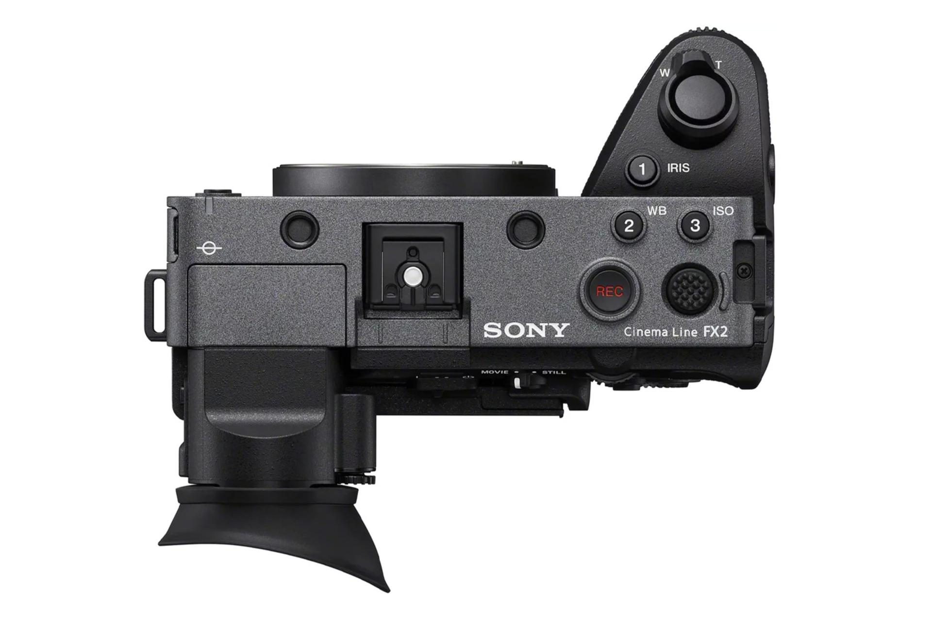 دوربین عکاسی سونی FX2 نمای بالا