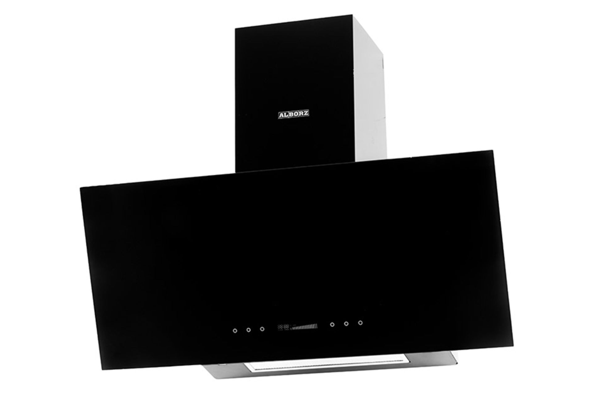 نمای سمت راست هود استیل البرز SA-407