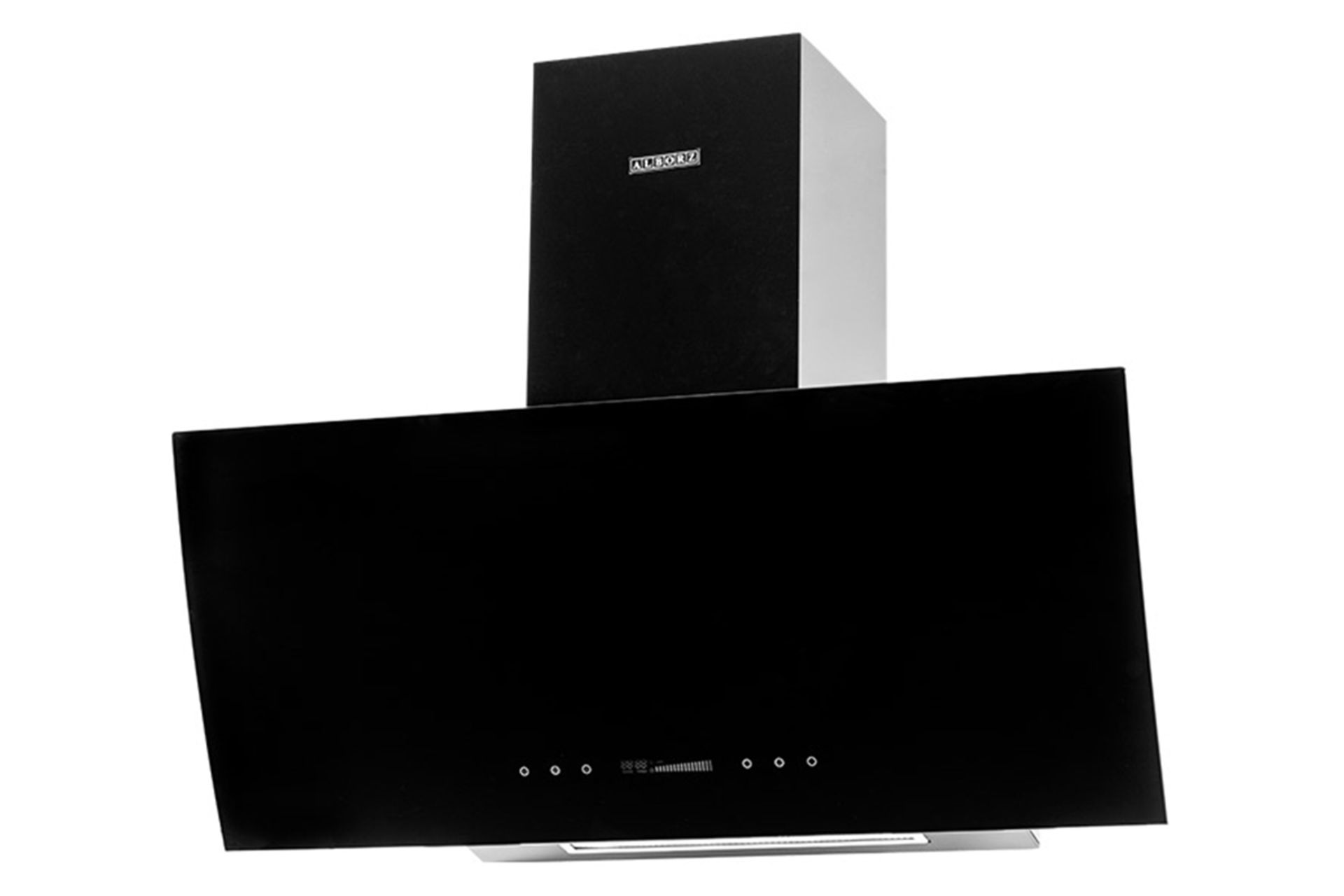 نمای سمت راست هود استیل البرز SA-408