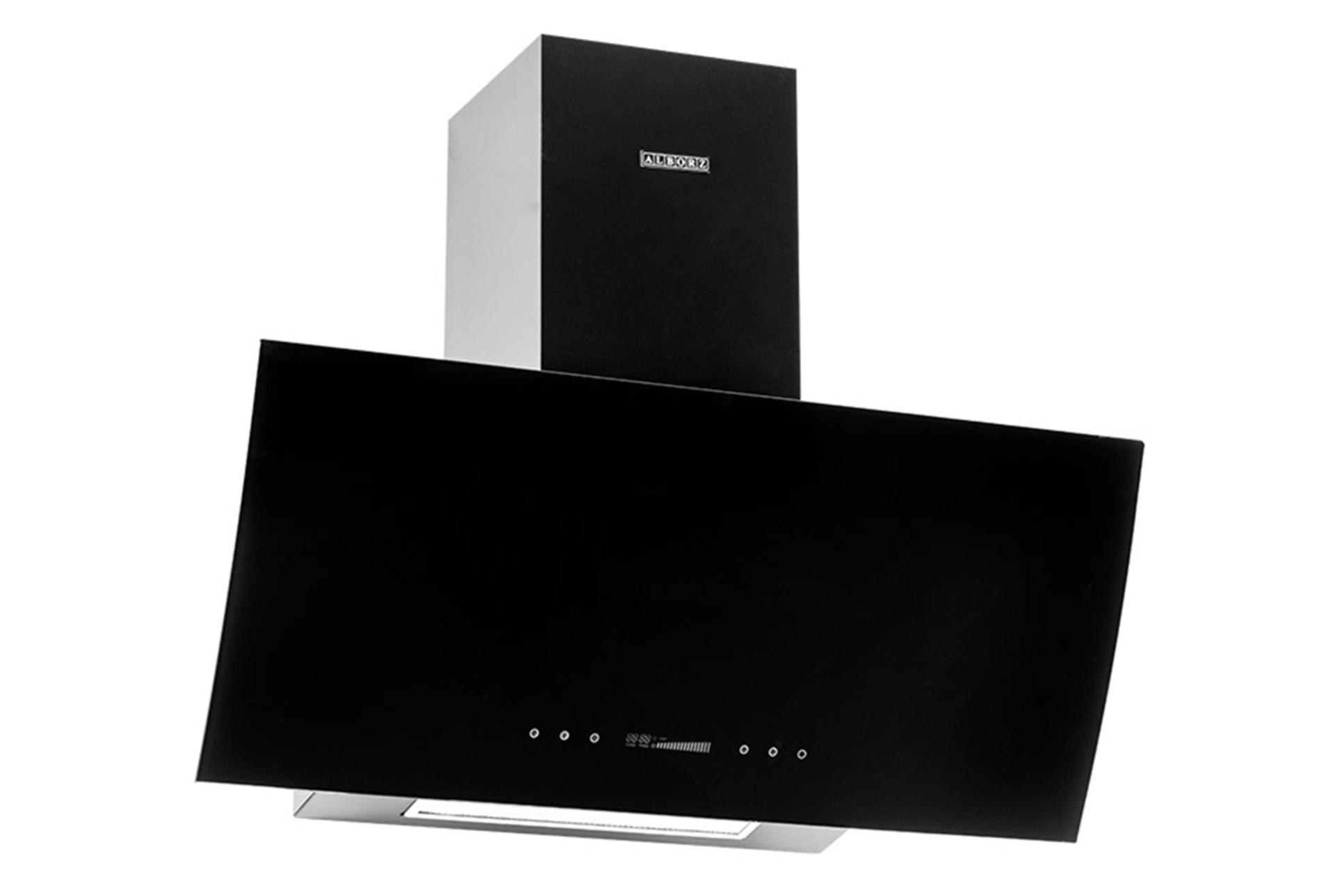 نمای سمت چپ هود استیل البرز SA-408