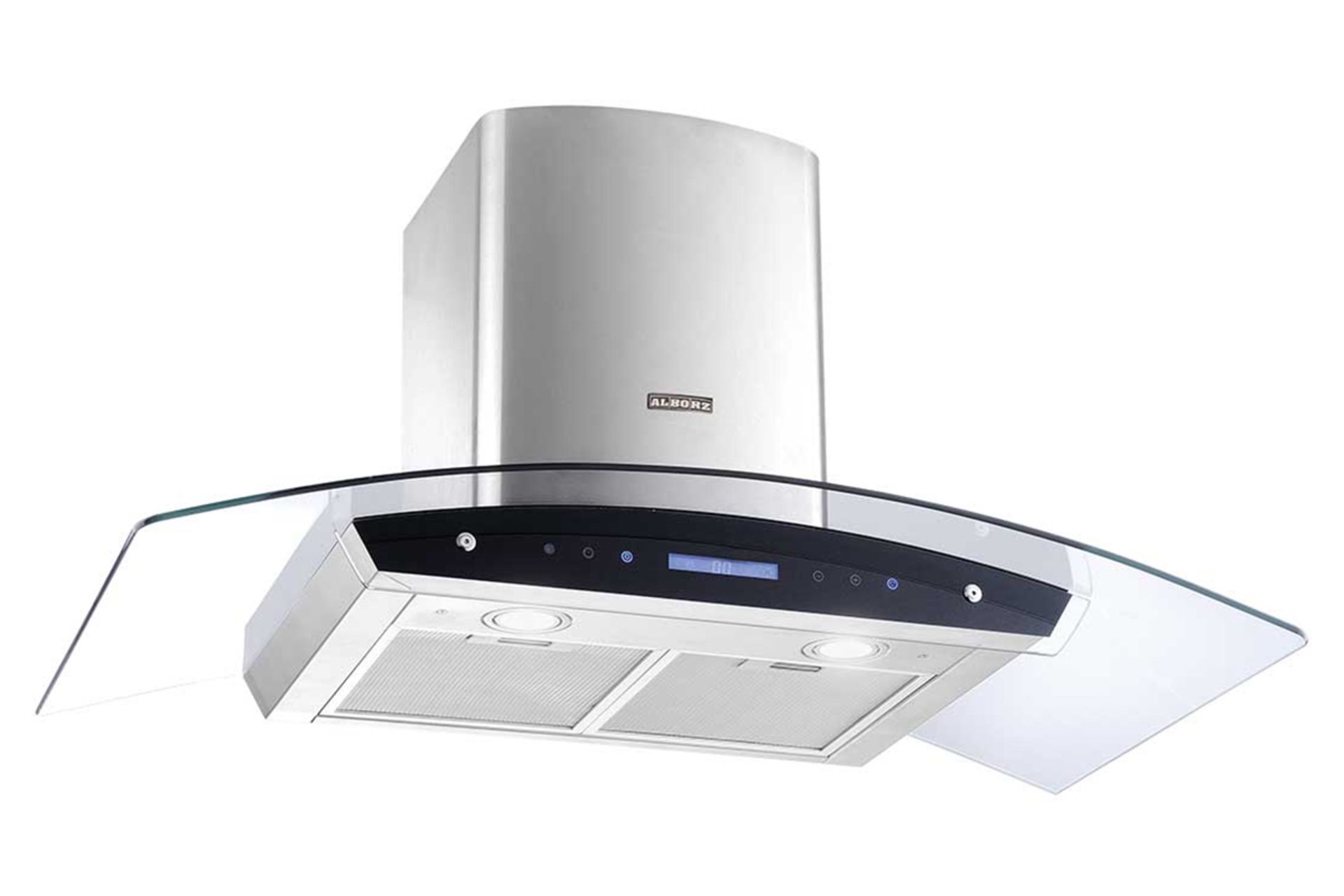 هود استیل البرز SA-118 رنگ نقره ای