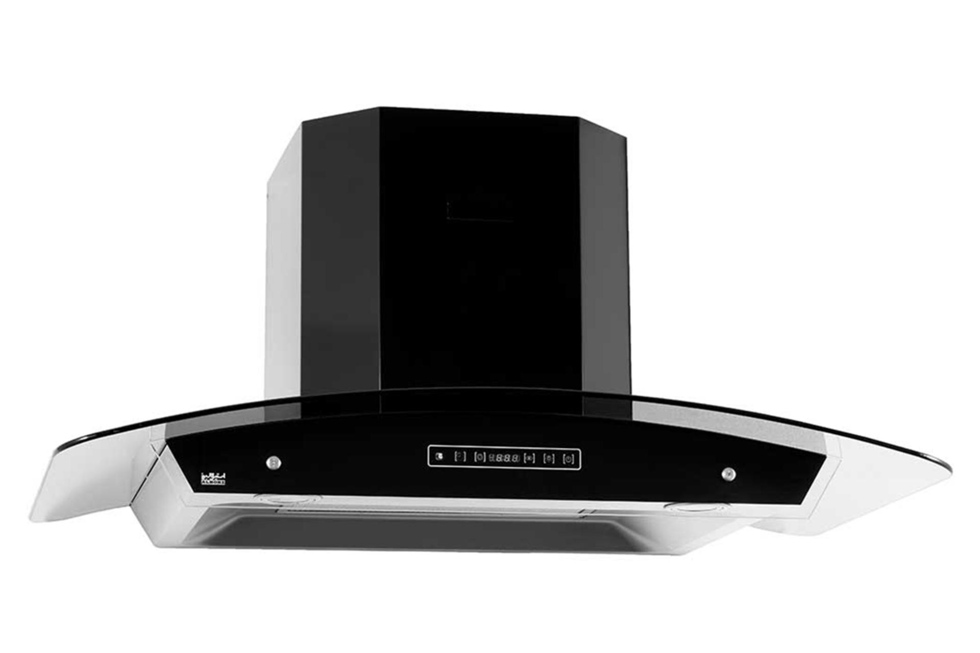 هود استیل البرز SA-106 B رنگ مشکی