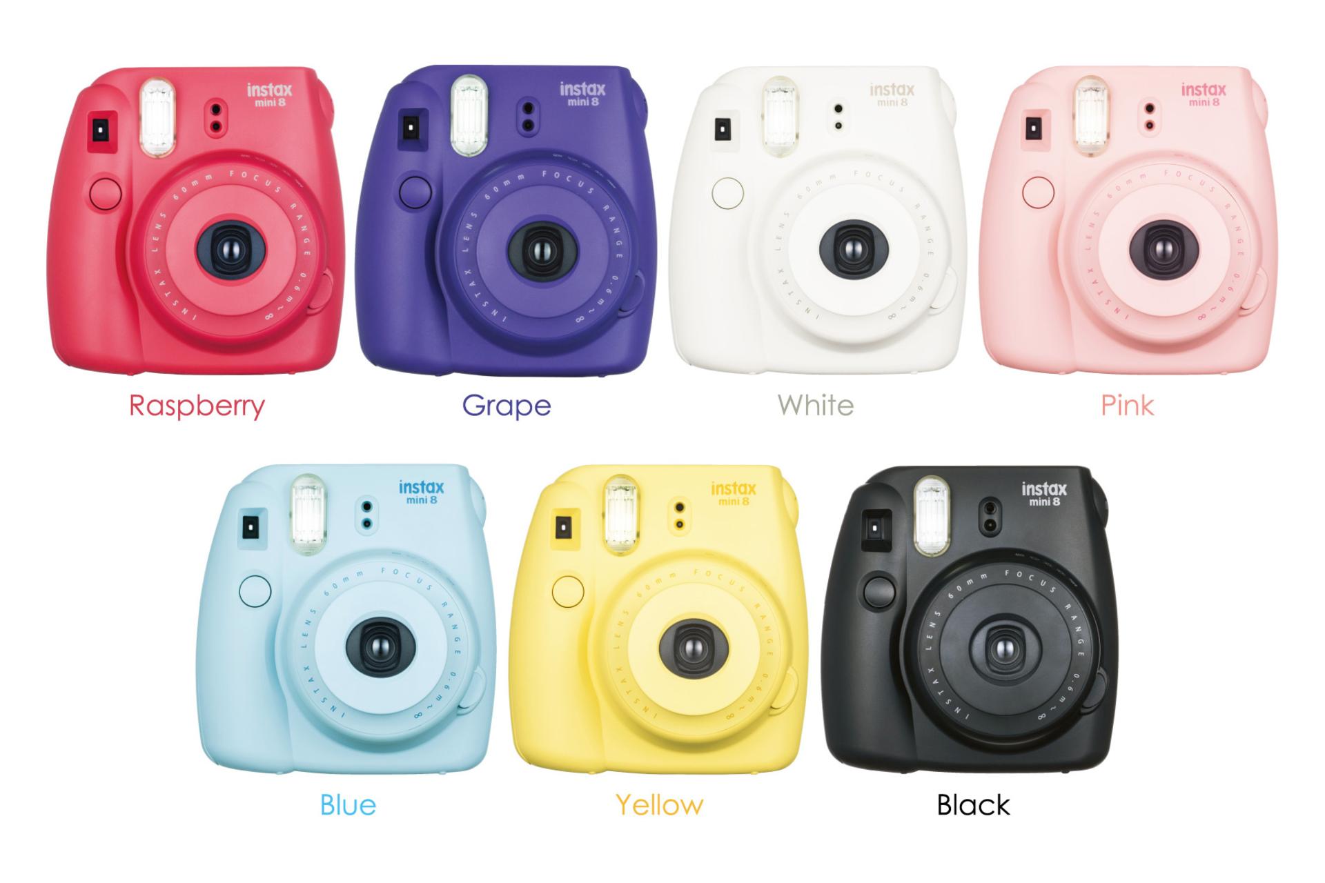 رنگ بندی دوربین عکاسی فوجی فیلم instax mini 8