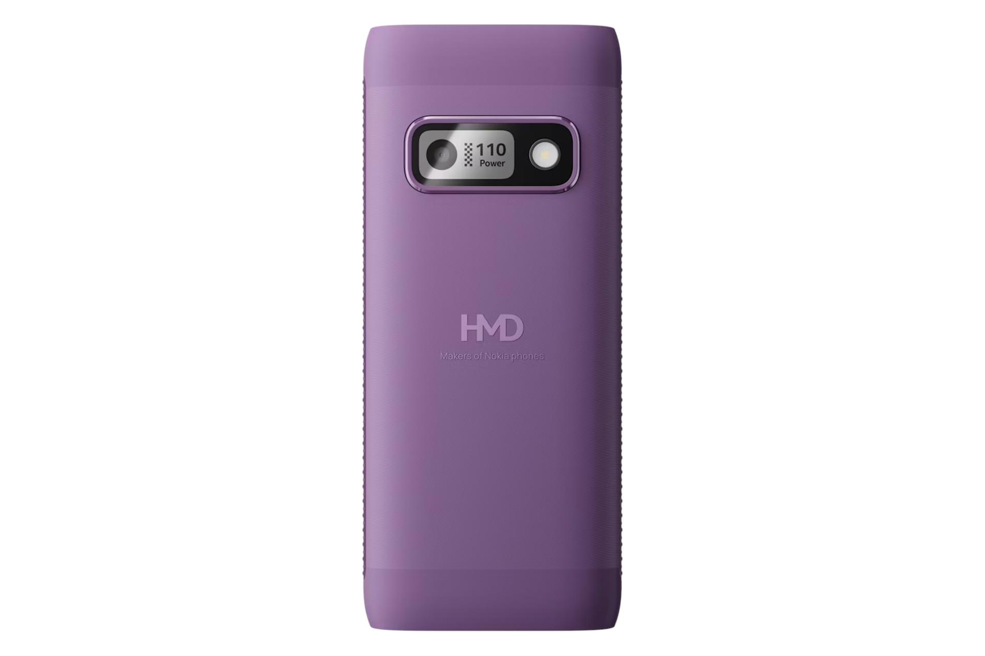 پنل پشت گوشی موبایل نوکیا 110 پاور بنفش / Nokia 110 Power