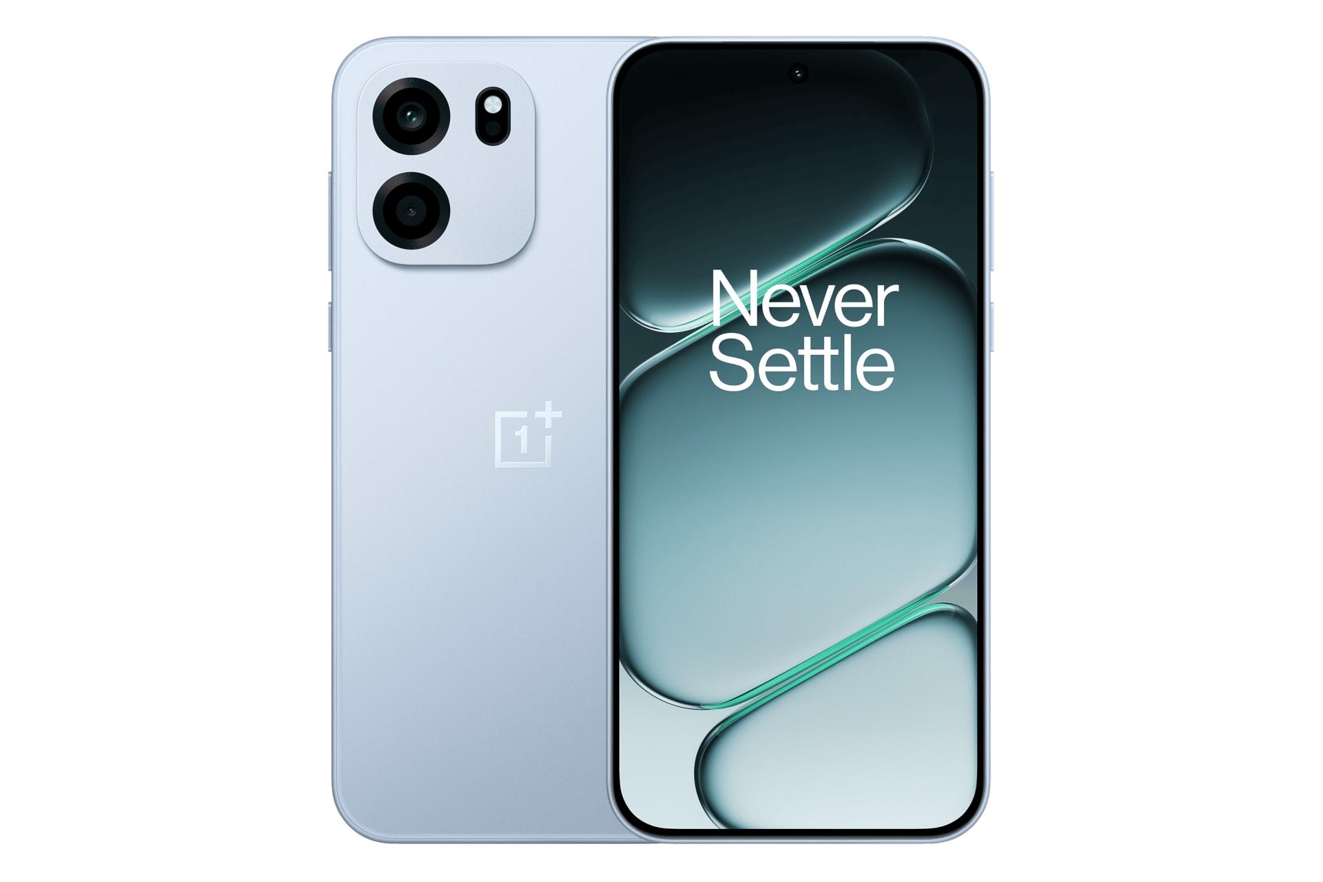 پنل جلو و پشت گوشی موبایل وان پلاس توربو 6V آبی روشن / OnePlus Turbo 6V