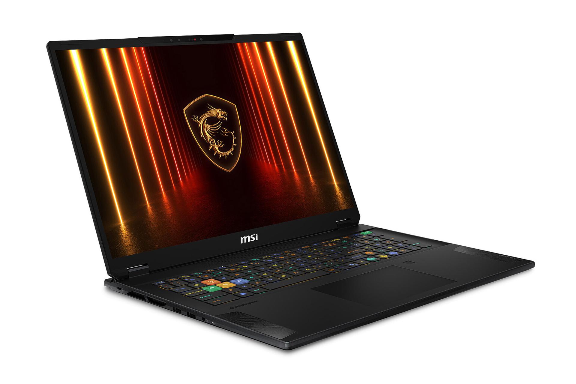 نمای سمت چپ لپ تاپ Stealth 18 HX AI A2XWJG ام اس آی