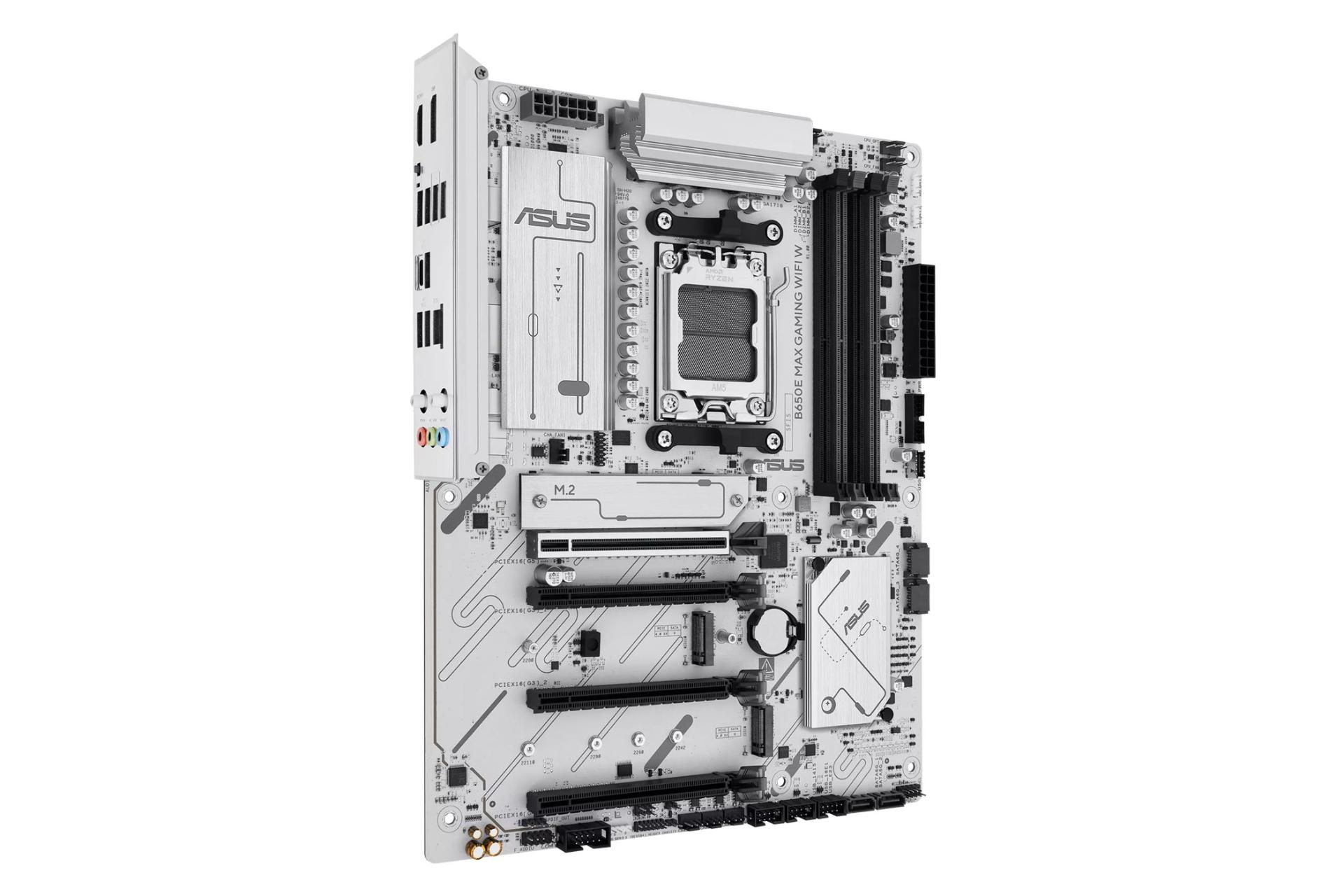 کانکتور نمای کنار مادربرد ایسوس B650E MAX GAMING WIFI W