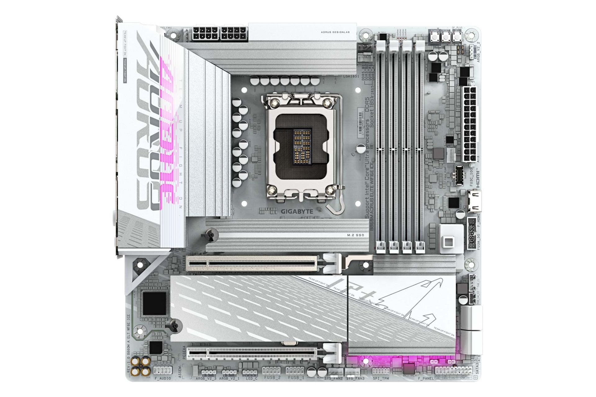 مادربرد گیگابایت B860M AORUS ELITE WIFI6E ICE