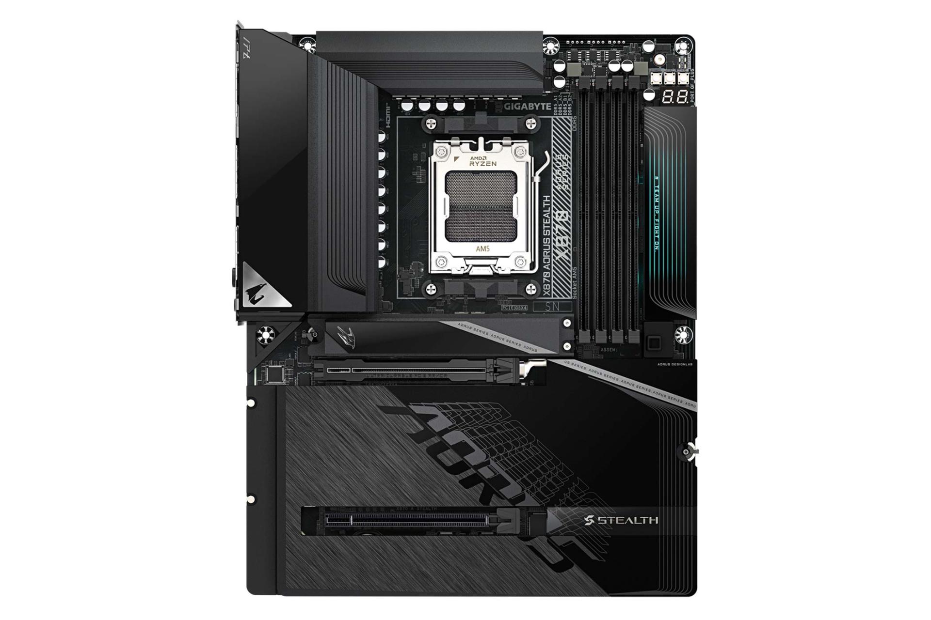 مادربرد گیگابایت X870 AORUS STEALTH