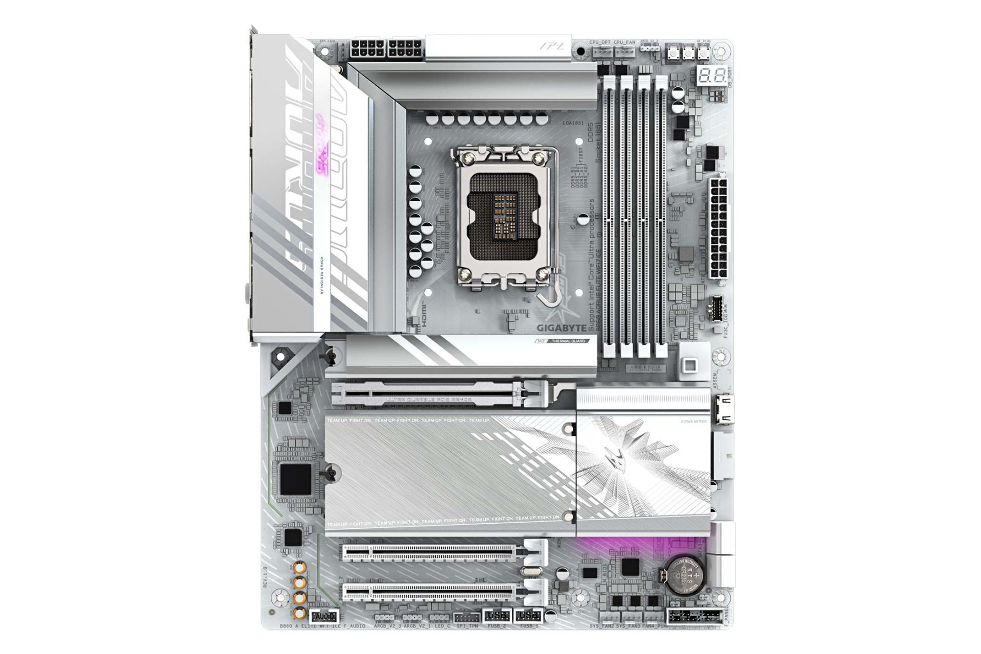 مادربرد گیگابایت B860 AORUS ELITE WIFI7 ICE