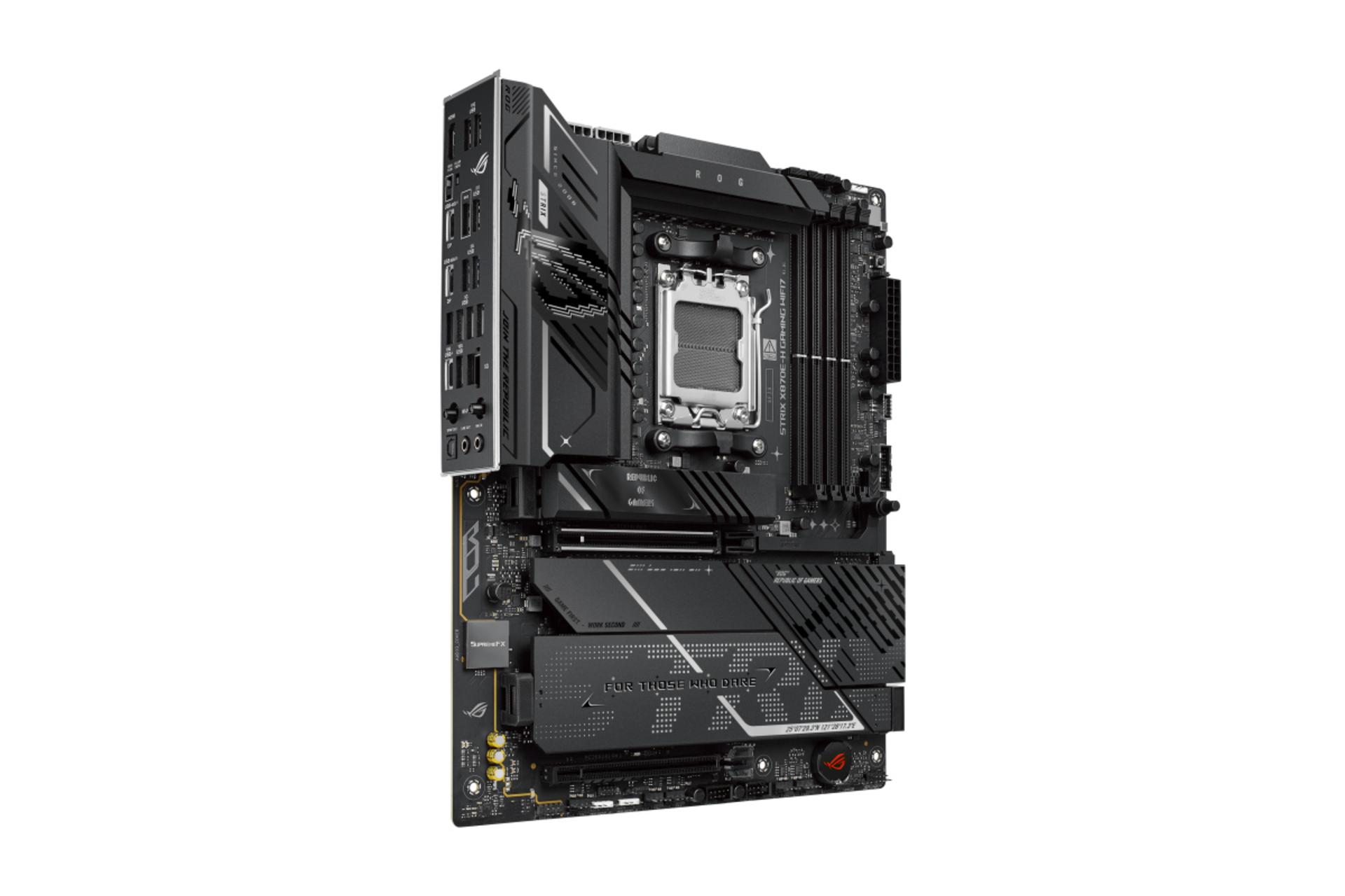 ابعاد و اندازه مادربرد ایسوس ROG STRIX X870E-H GAMING WIFI7