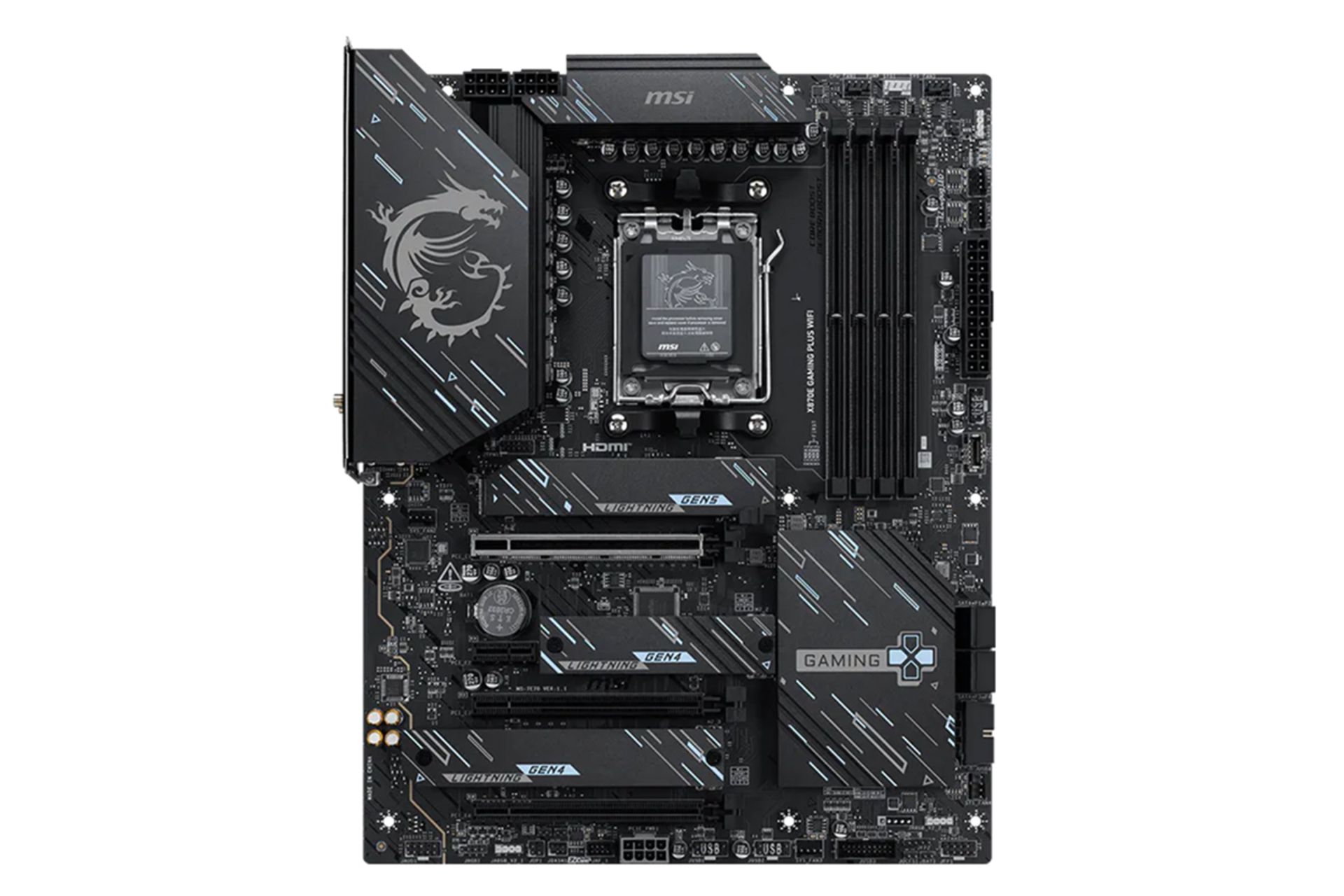 مادربرد ام اس آی X870E GAMING PLUS WIFI