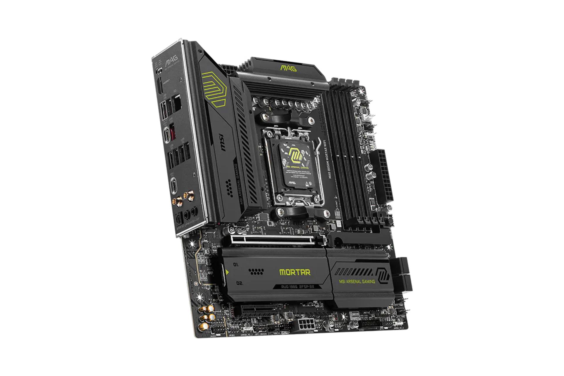 ابعاد و اندازه مادربرد ام اس آی MAG B850M MORTAR WIFI