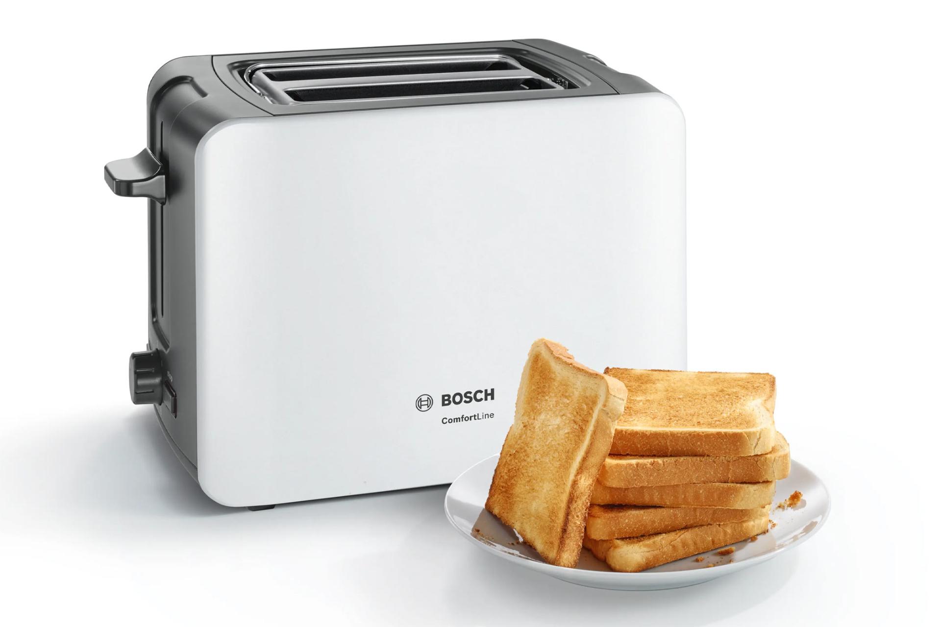 توستر بوش TAT6A111 رنگ سفید