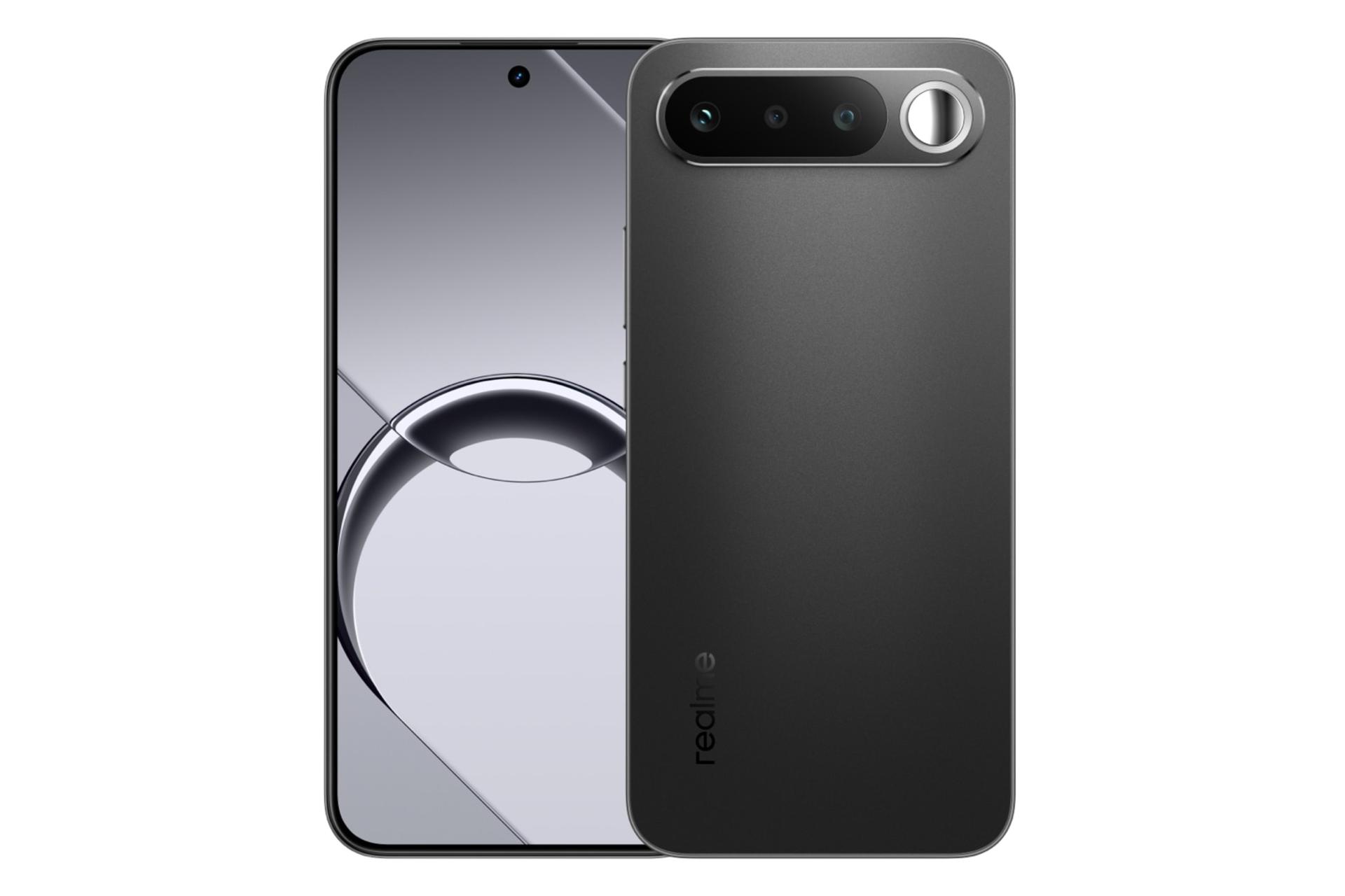 پنل جلو و پشت گوشی موبایل ریلمی 16 مشکی / Realme 16
