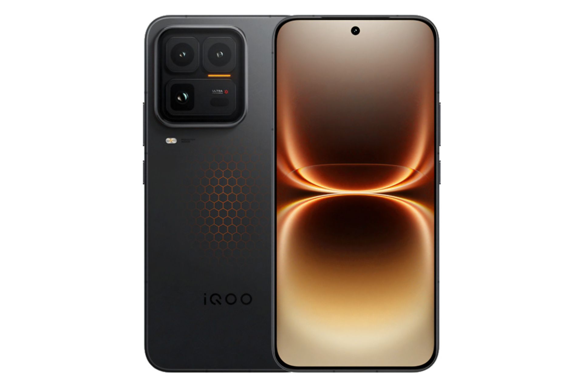 پنل جلو و پشت گوشی موبایل ویوو vivo iQOO 15 Ultra مشکی