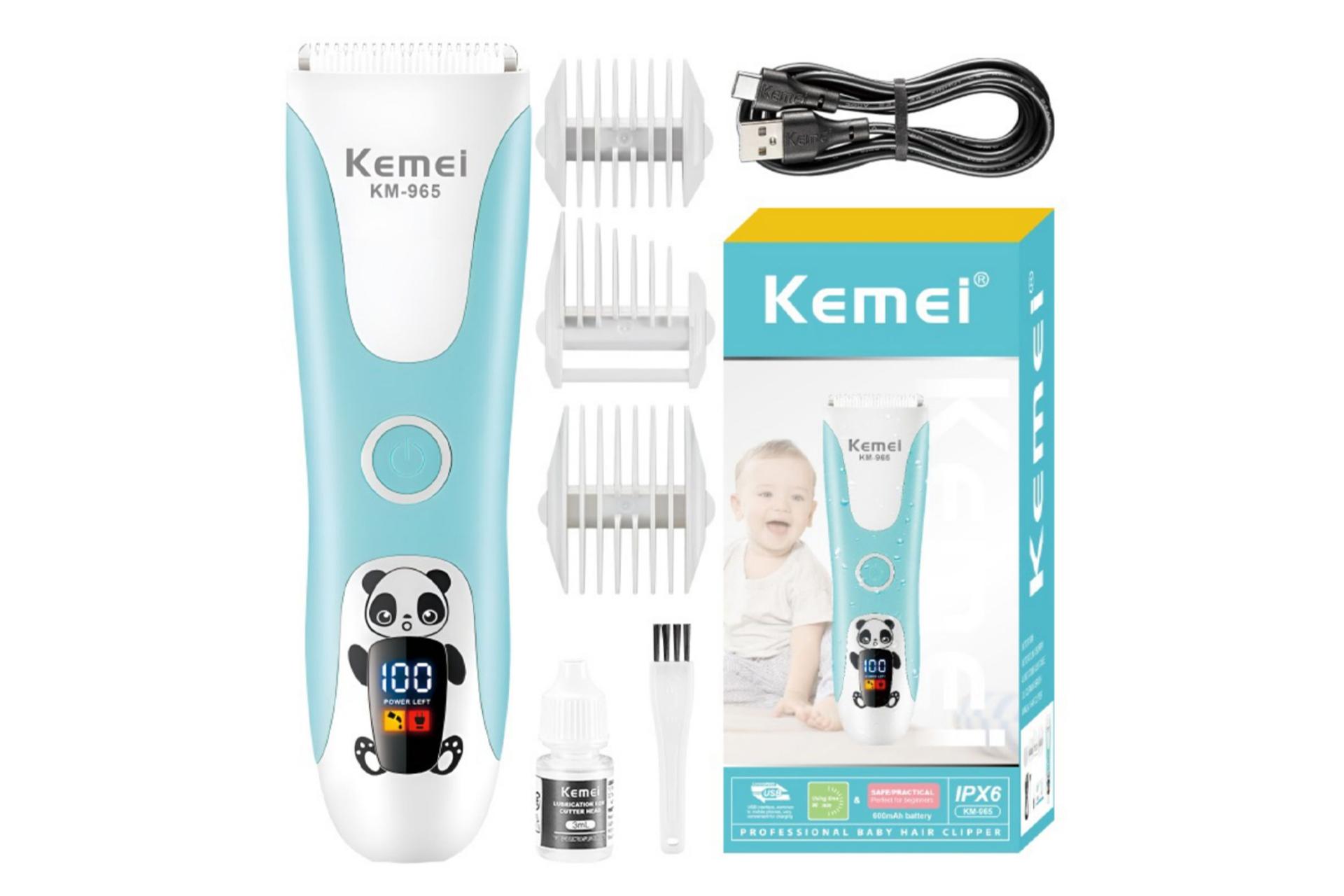 اقلام همراه ماشین اصلاح و ریش تراش کیمی KM-965