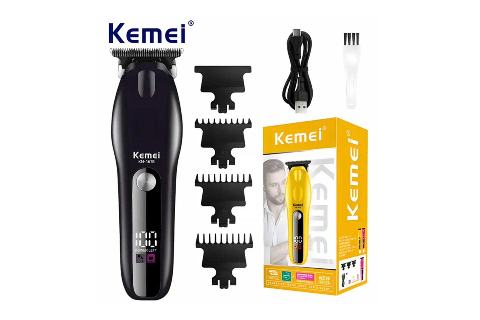 اقلام همراه ماشین اصلاح و ریش تراش کیمی KM-1678