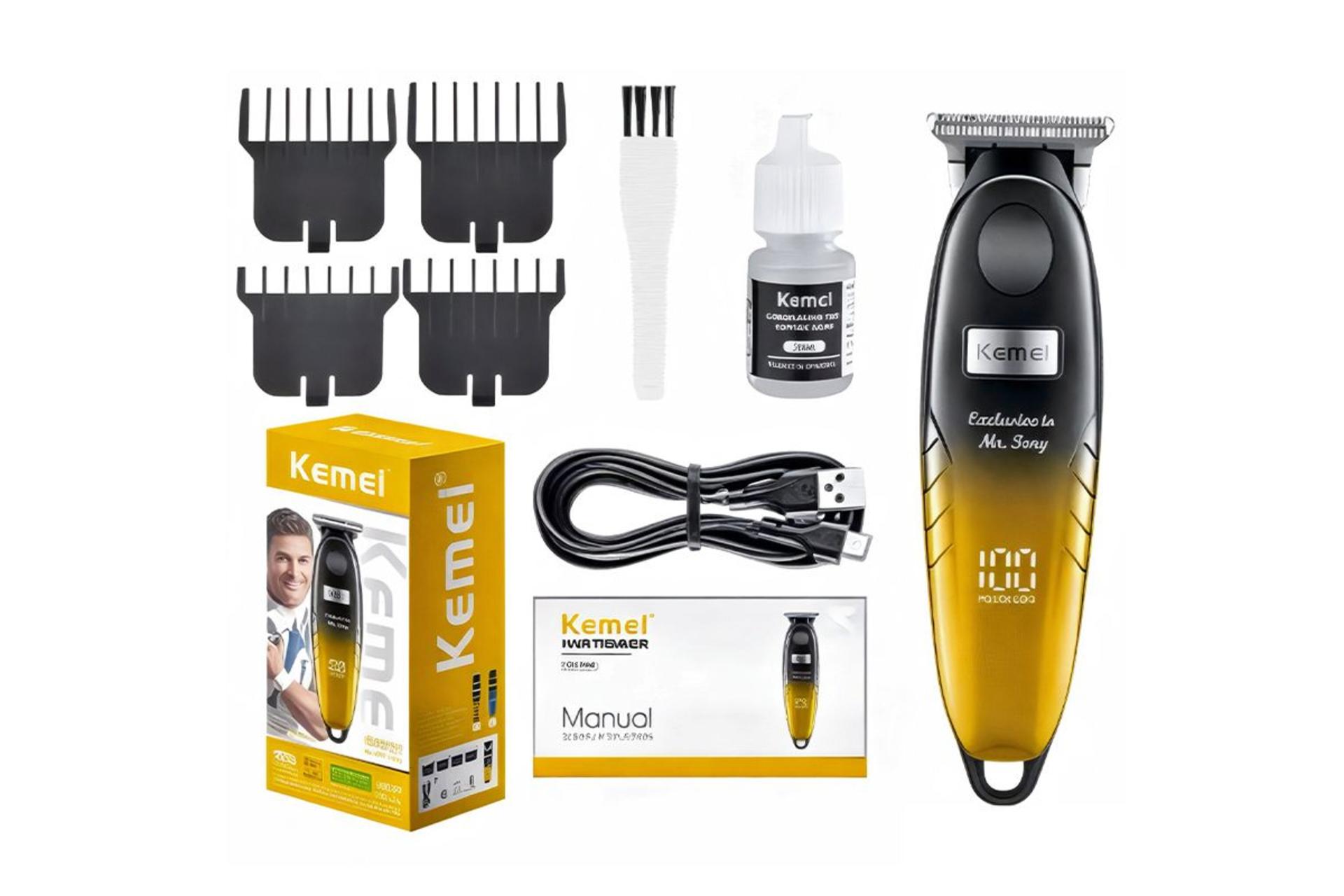 اقلام همراه ماشین اصلاح و ریش تراش کیمی KM-1742