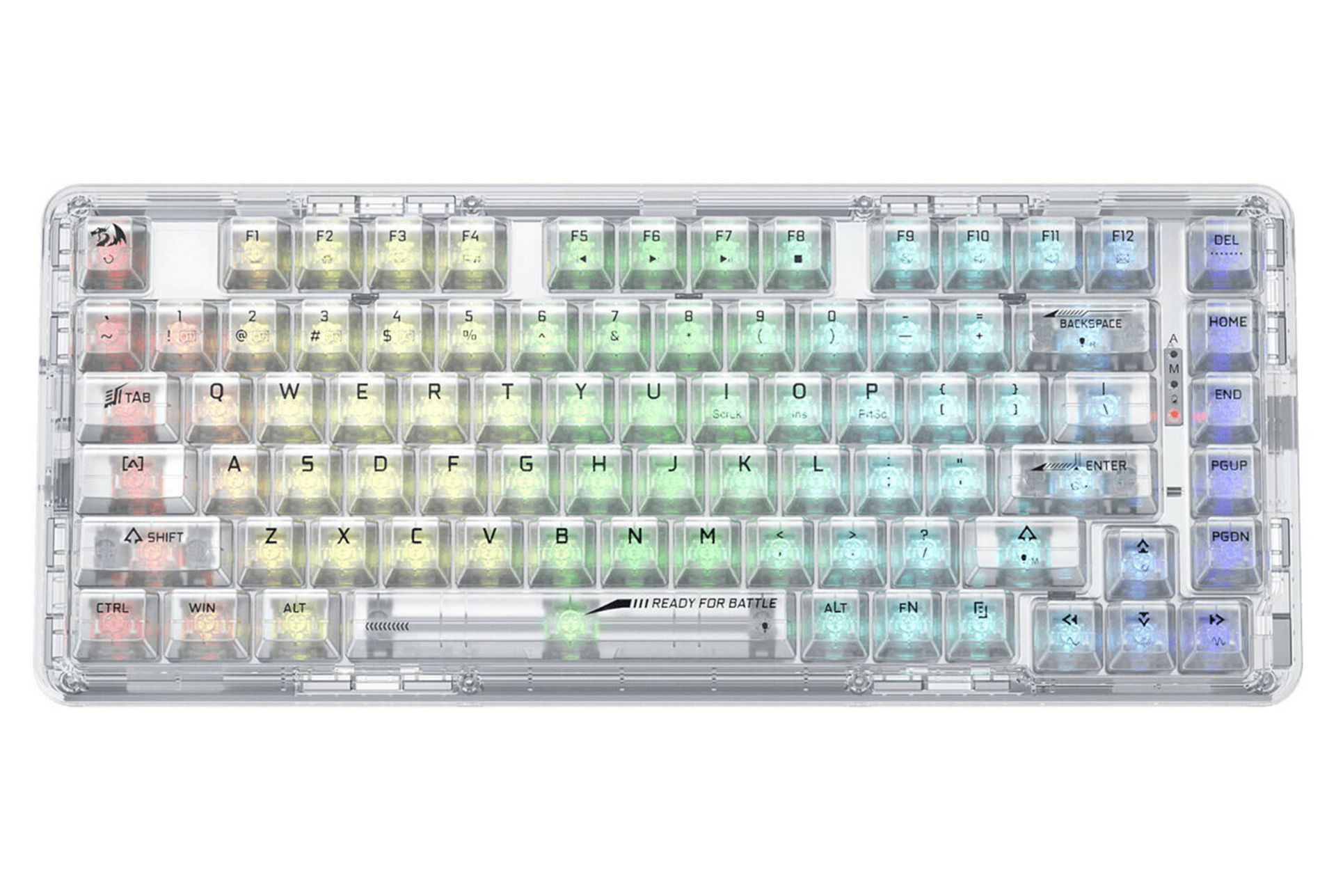 کیبورد ردراگون ELF PRO K649 نمای بالا