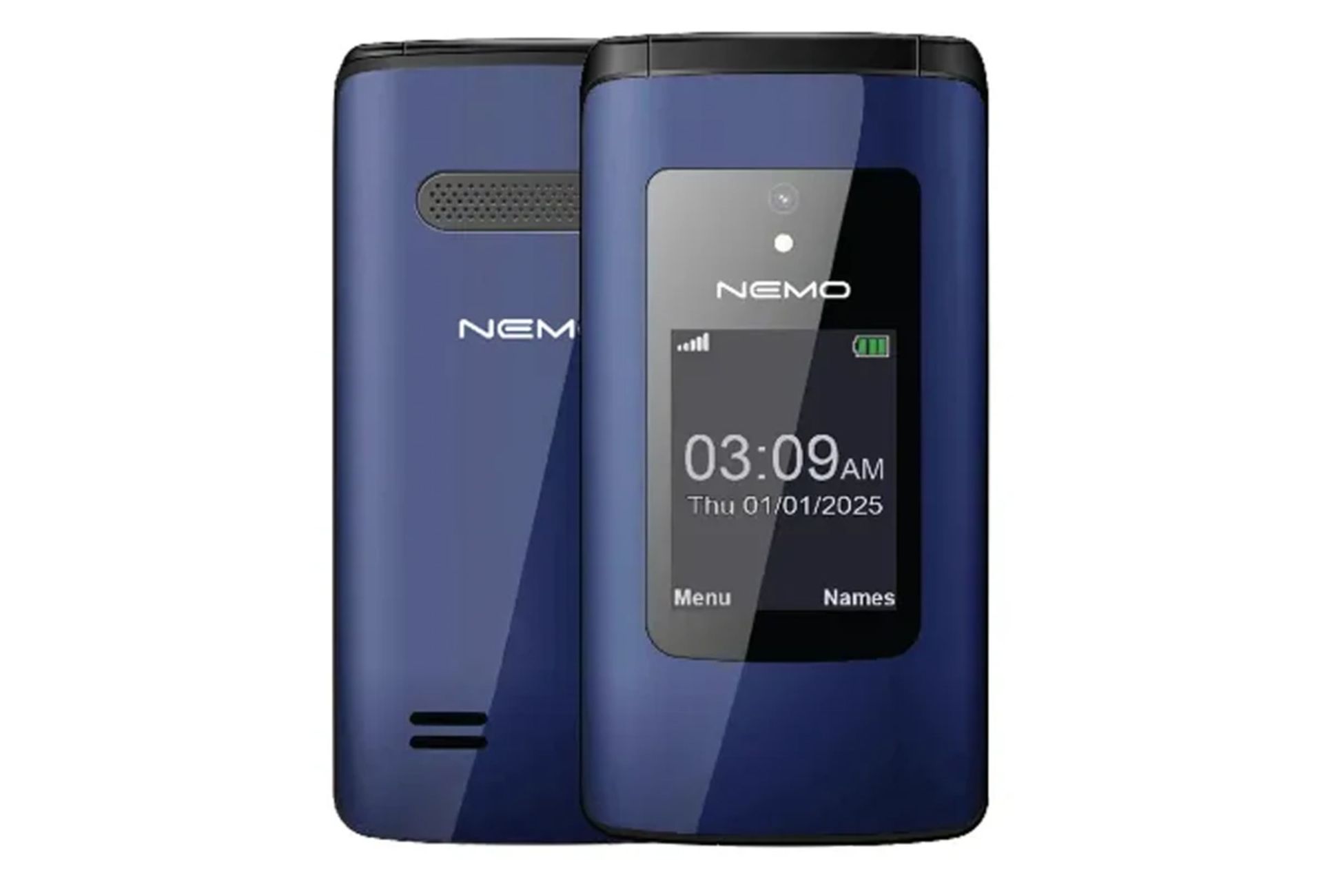 گوشی نمو E211 رنگ آبی