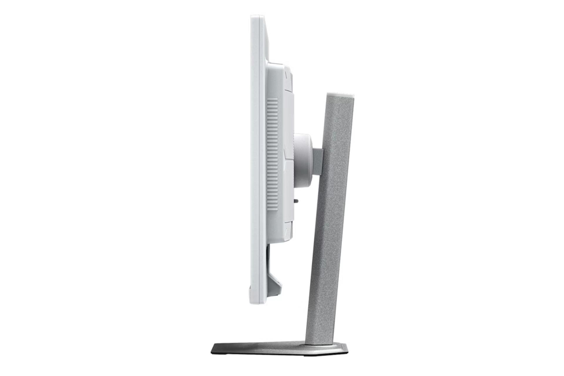 نمای کنار مانیتور گیگابایت 27 اینچ مدل M27UP ICE