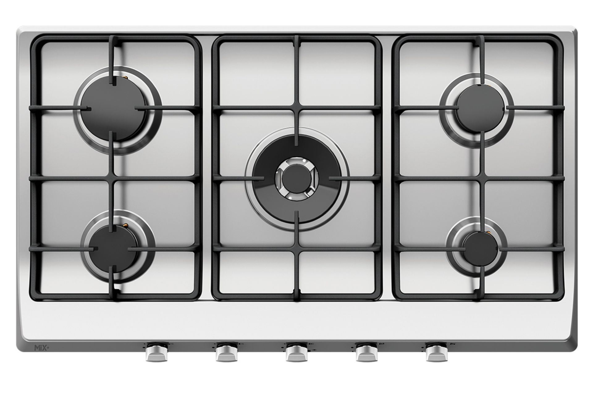 اجاق گاز صفحه ای و رومیزی میکس پلاس SD505 نمای بالا