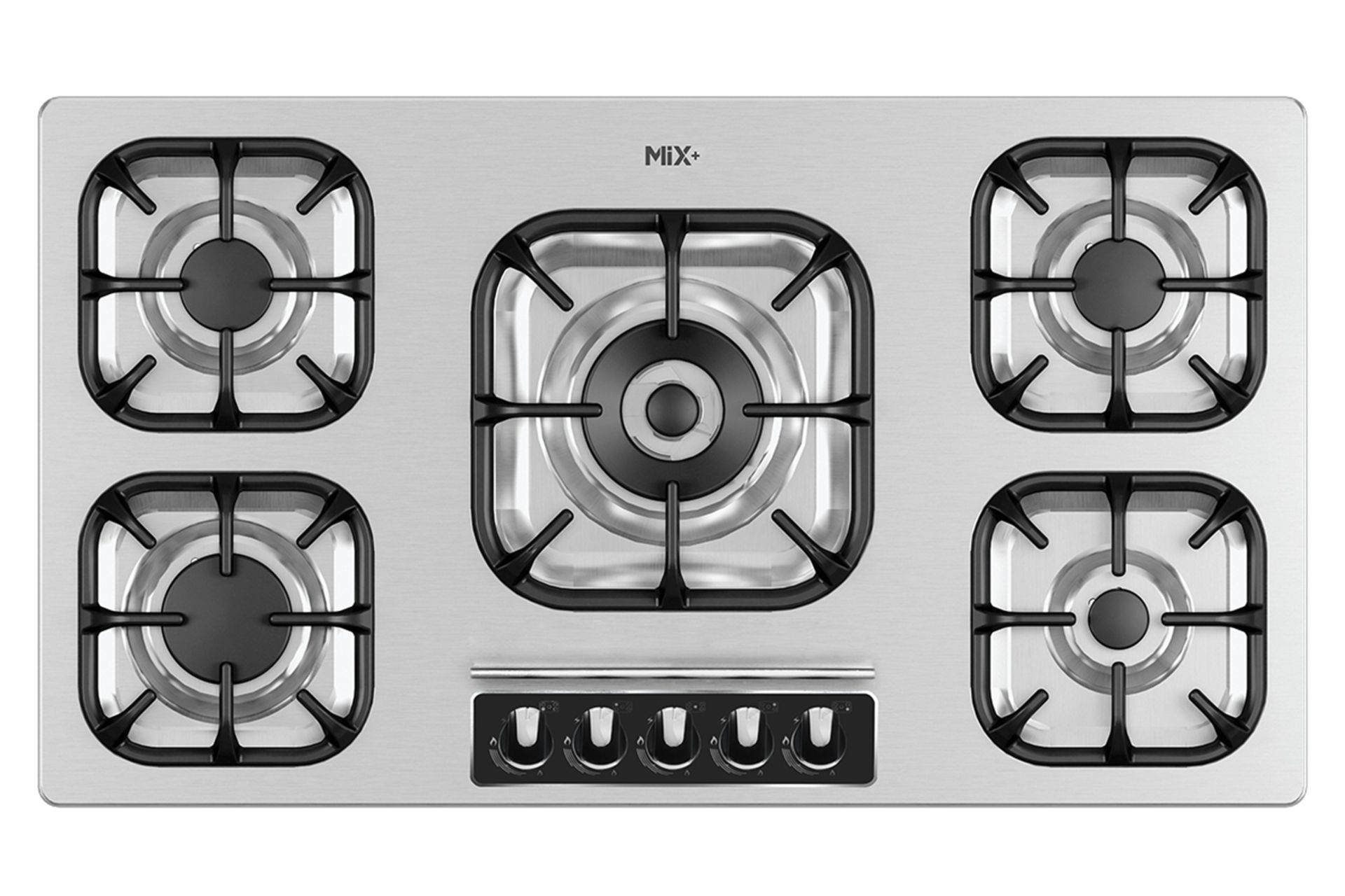 اجاق گاز صفحه ای و رومیزی میکس پلاس 523M نمای بالا