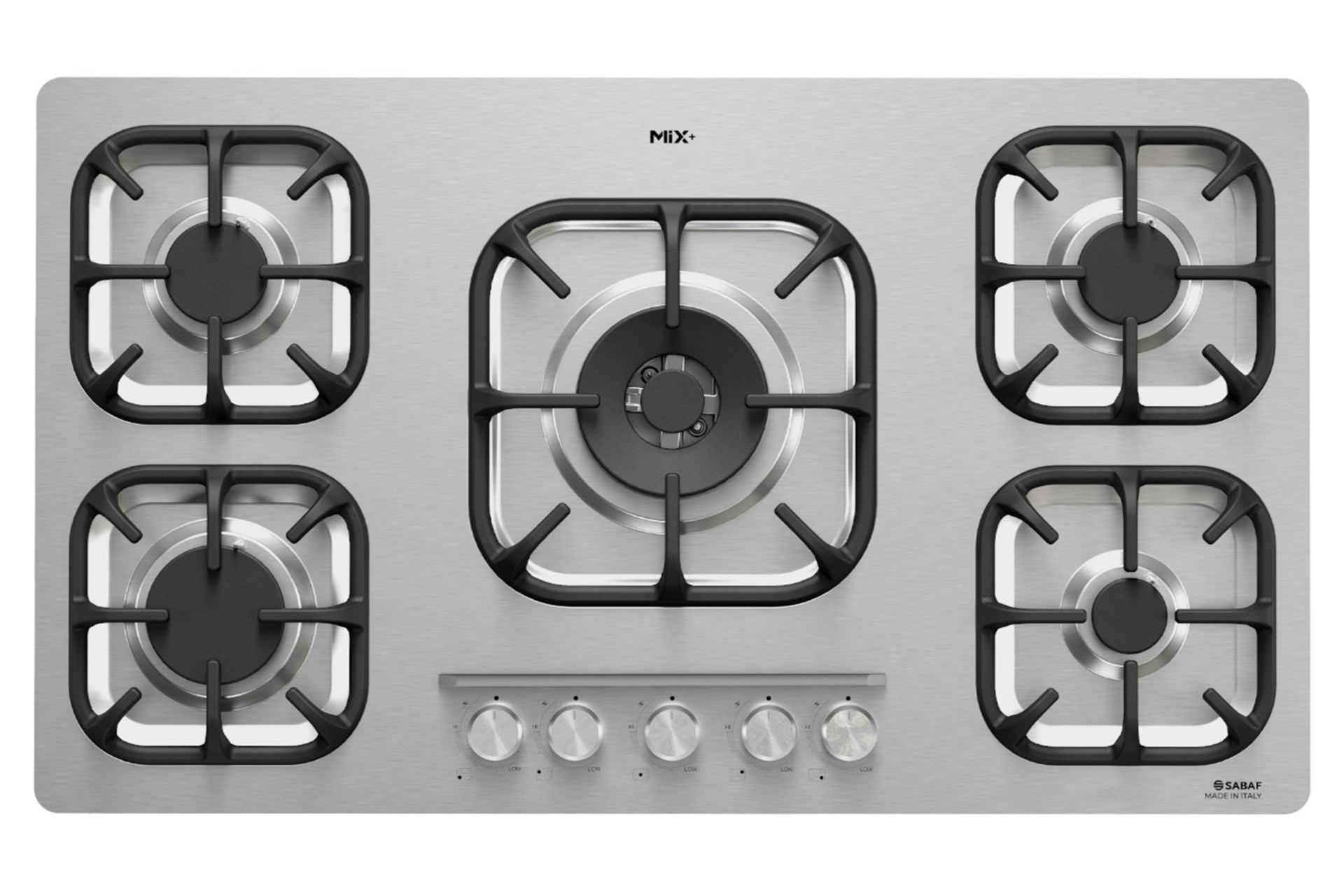 اجاق گاز صفحه ای و رومیزی میکس پلاس 523S نمای بالا