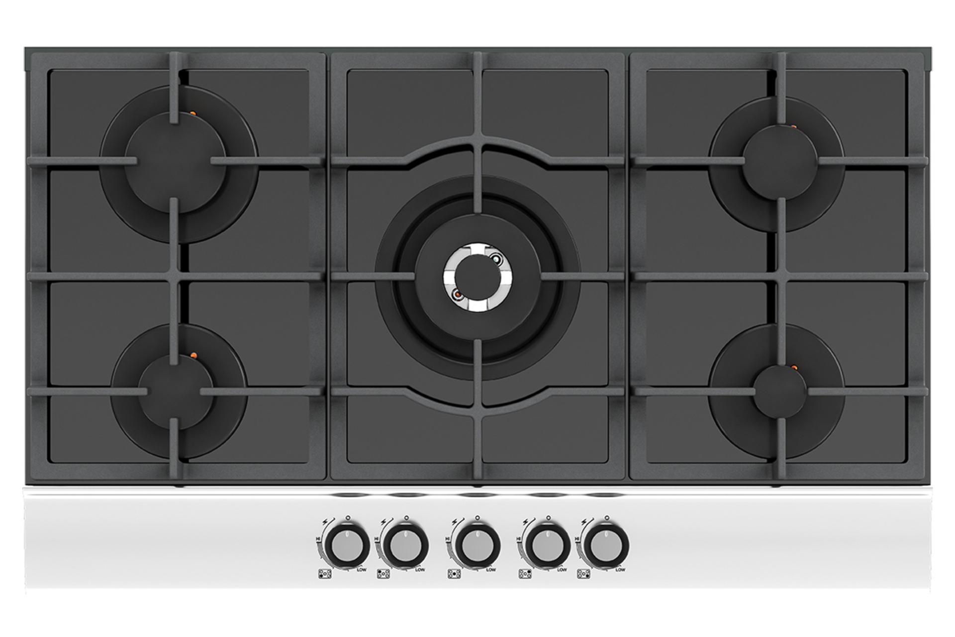 اجاق گاز صفحه ای و رومیزی میکس پلاس GP511 نمای بالا