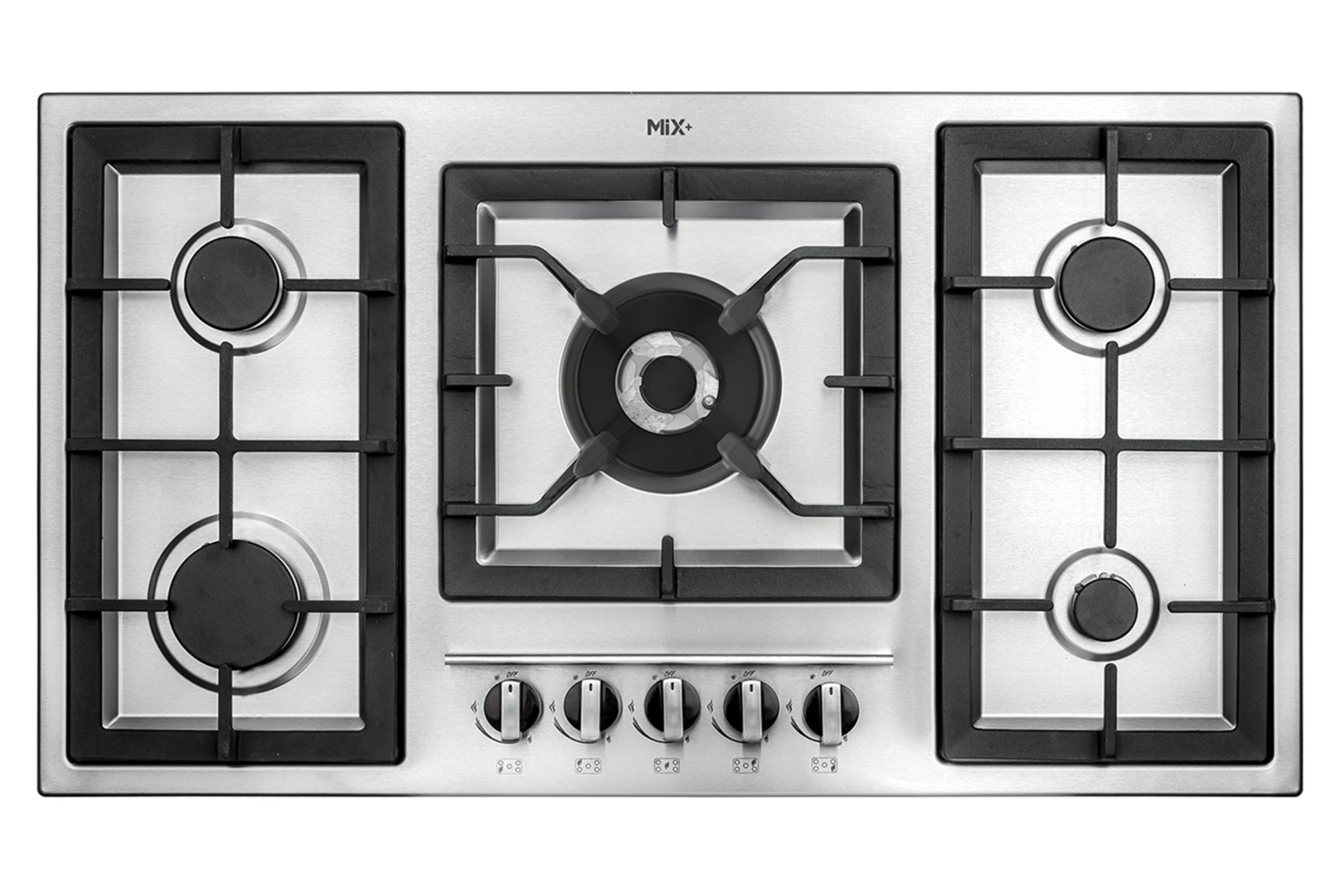 اجاق گاز صفحه ای و رومیزی میکس پلاس 518S نمای بالا