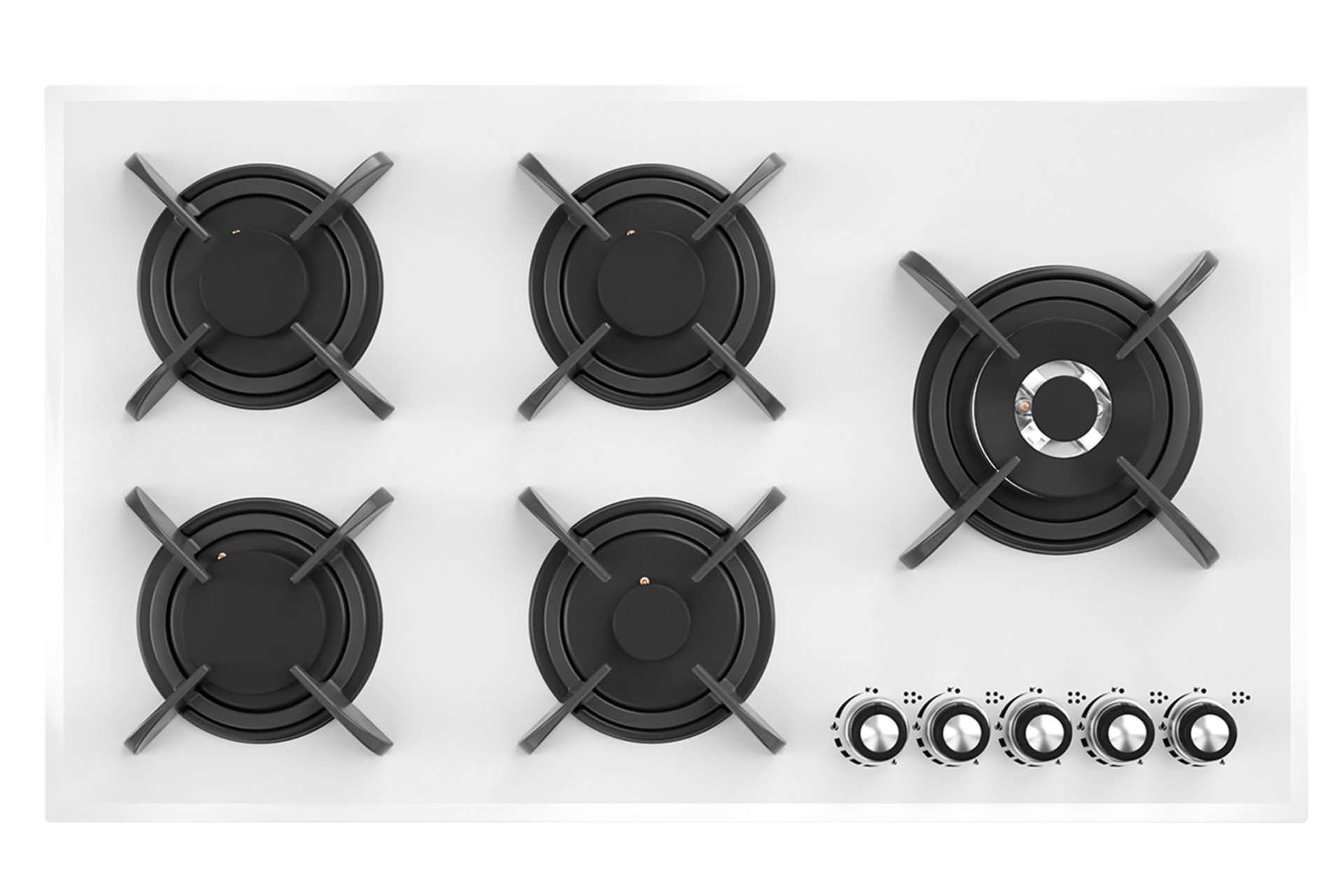 اجاق گاز صفحه ای و رومیزی میکس پلاس G502RW نمای بالا