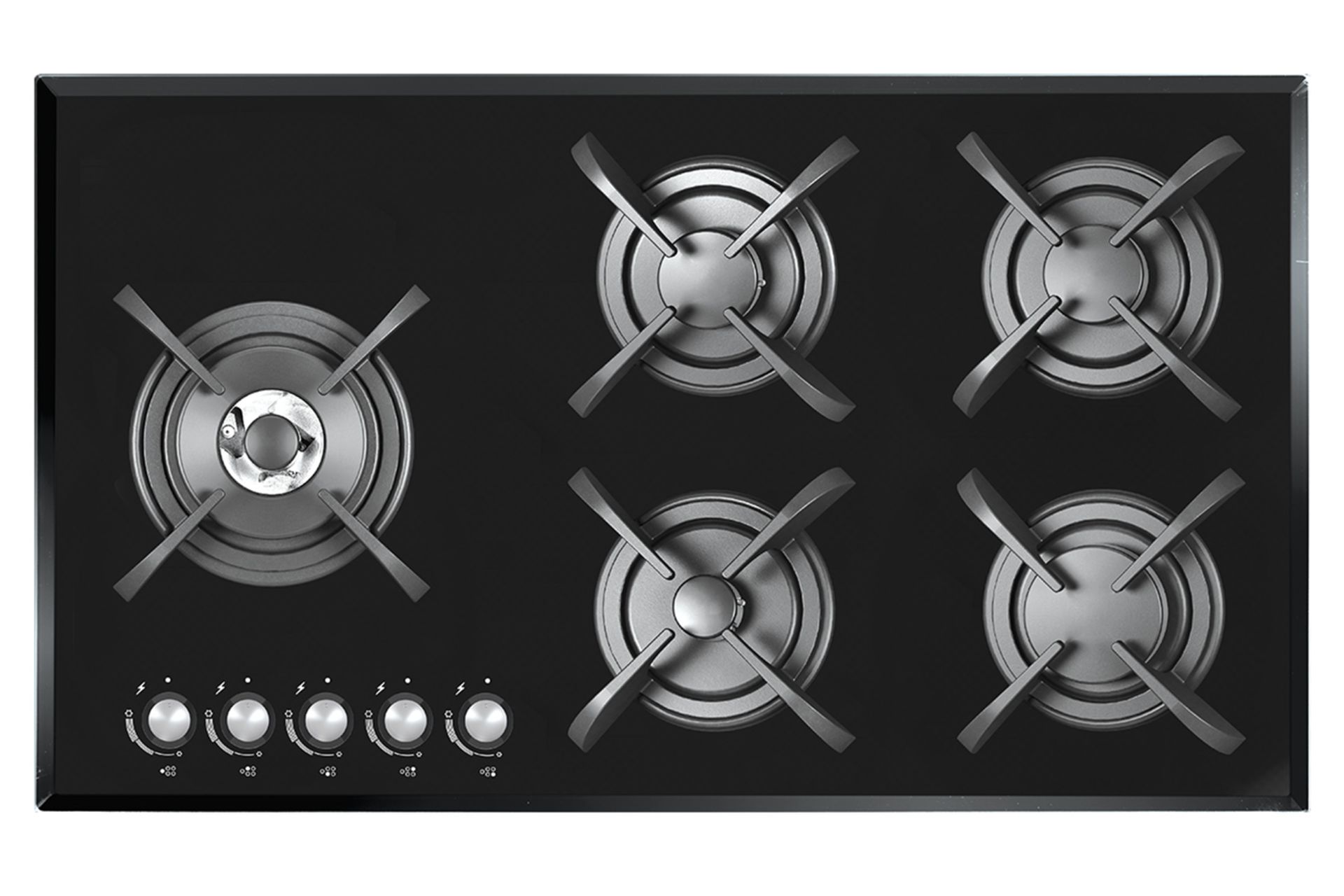 اجاق گاز صفحه ای و رومیزی میکس پلاس CG8506 نمای بالا