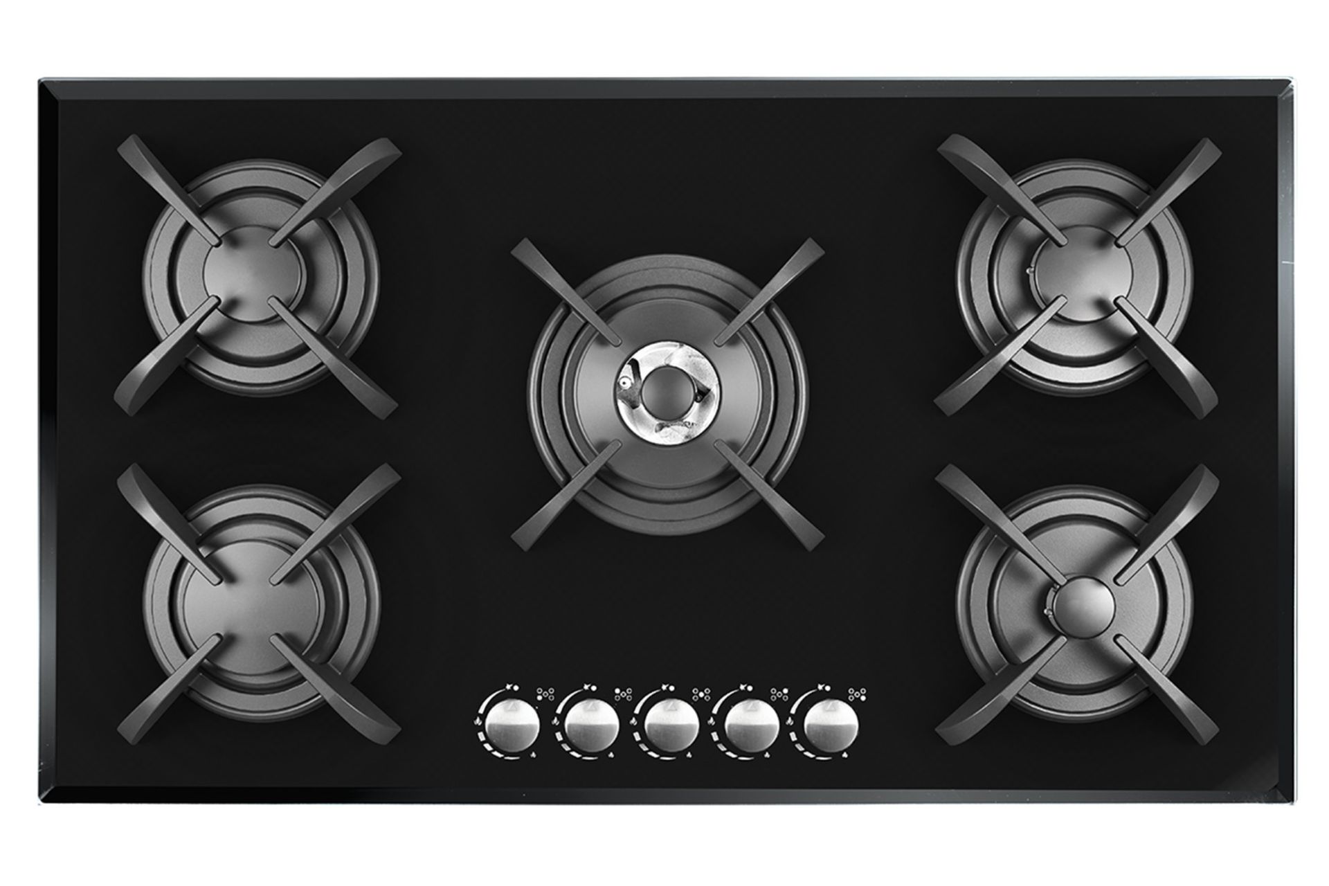 اجاق گاز صفحه ای و رومیزی میکس پلاس CG8505 نمای بالا