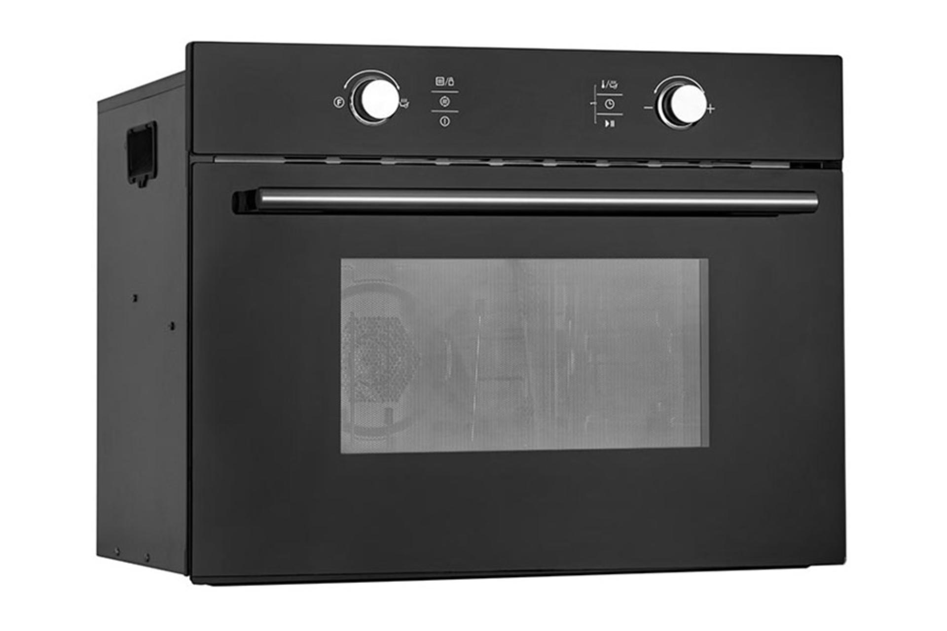 نمای سمت چپ مایکروفر استیل البرز MH 442