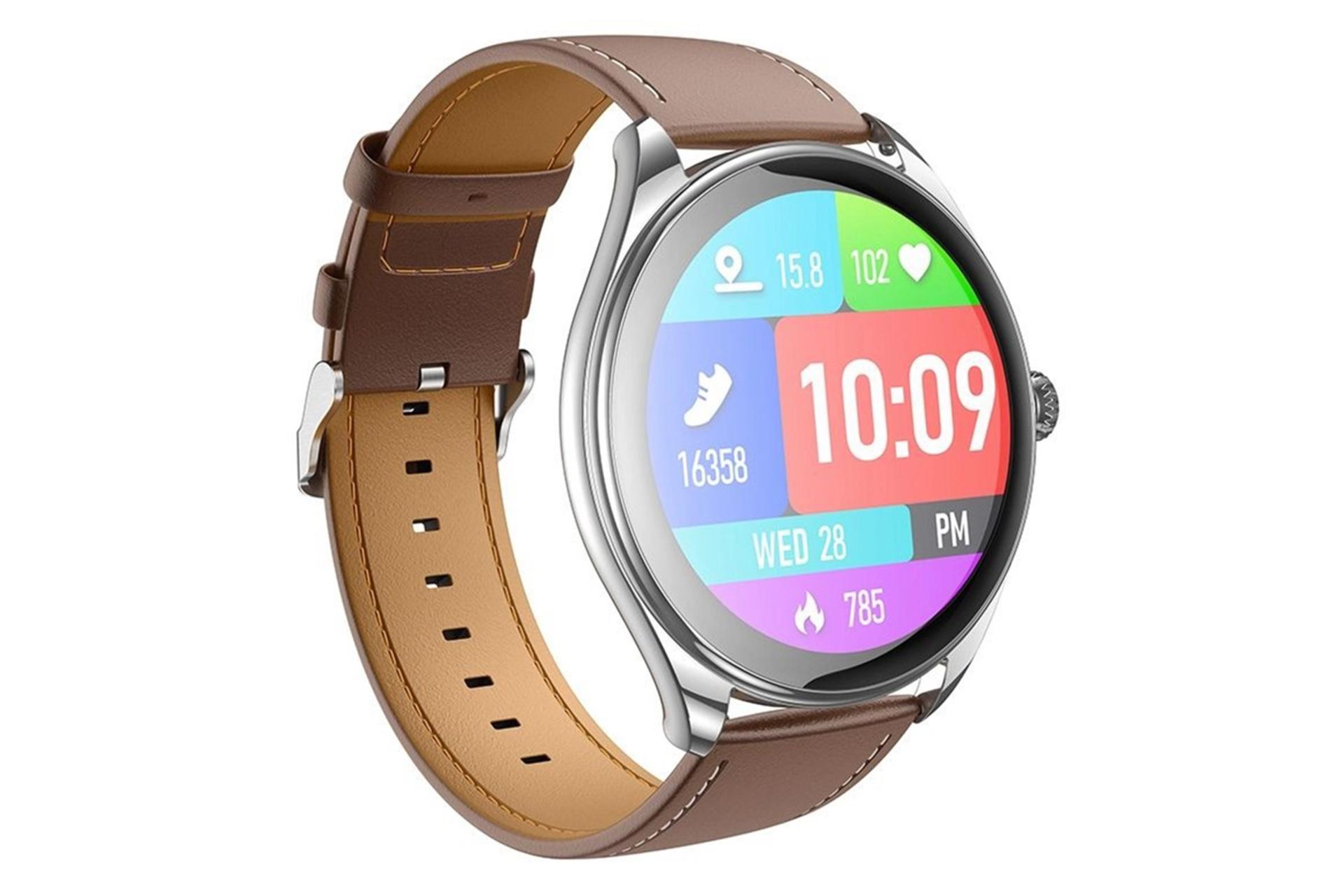 نمای سمت چپ ساعت هوشمند هوکو Y22