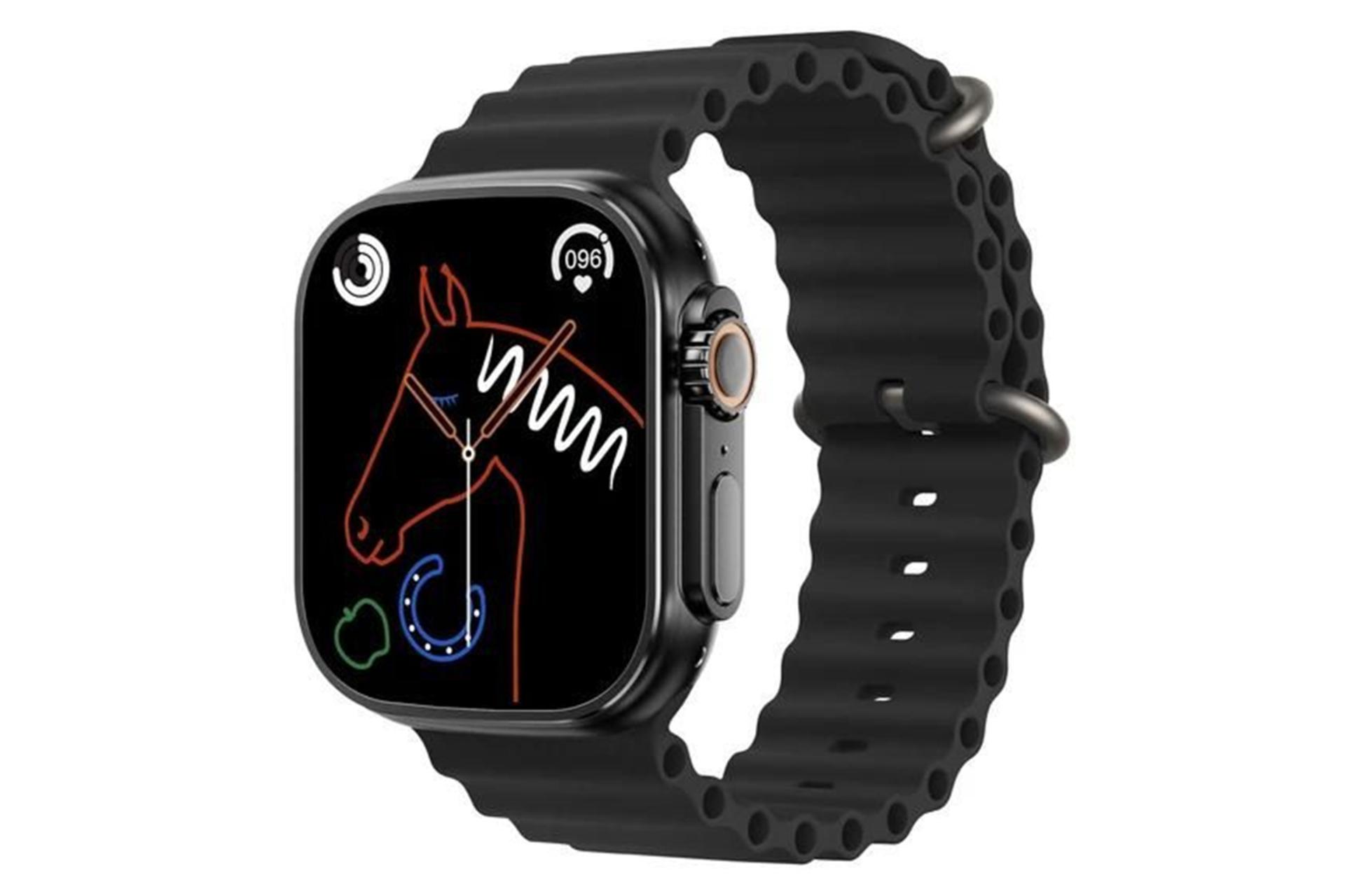 نمای سمت راست ساعت هوشمند هوکو Y12 Ultra