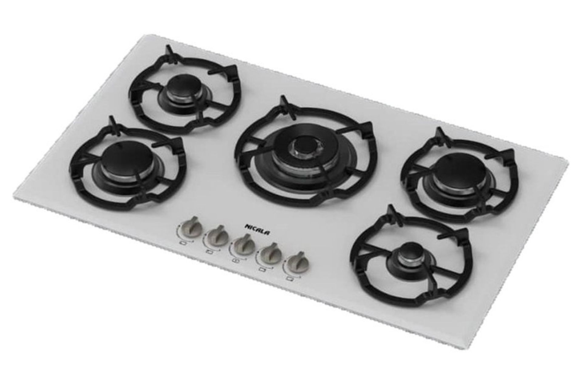 اجاق گاز صفحه ای و رومیزی نیک کالا GGH 304 نمای بالا