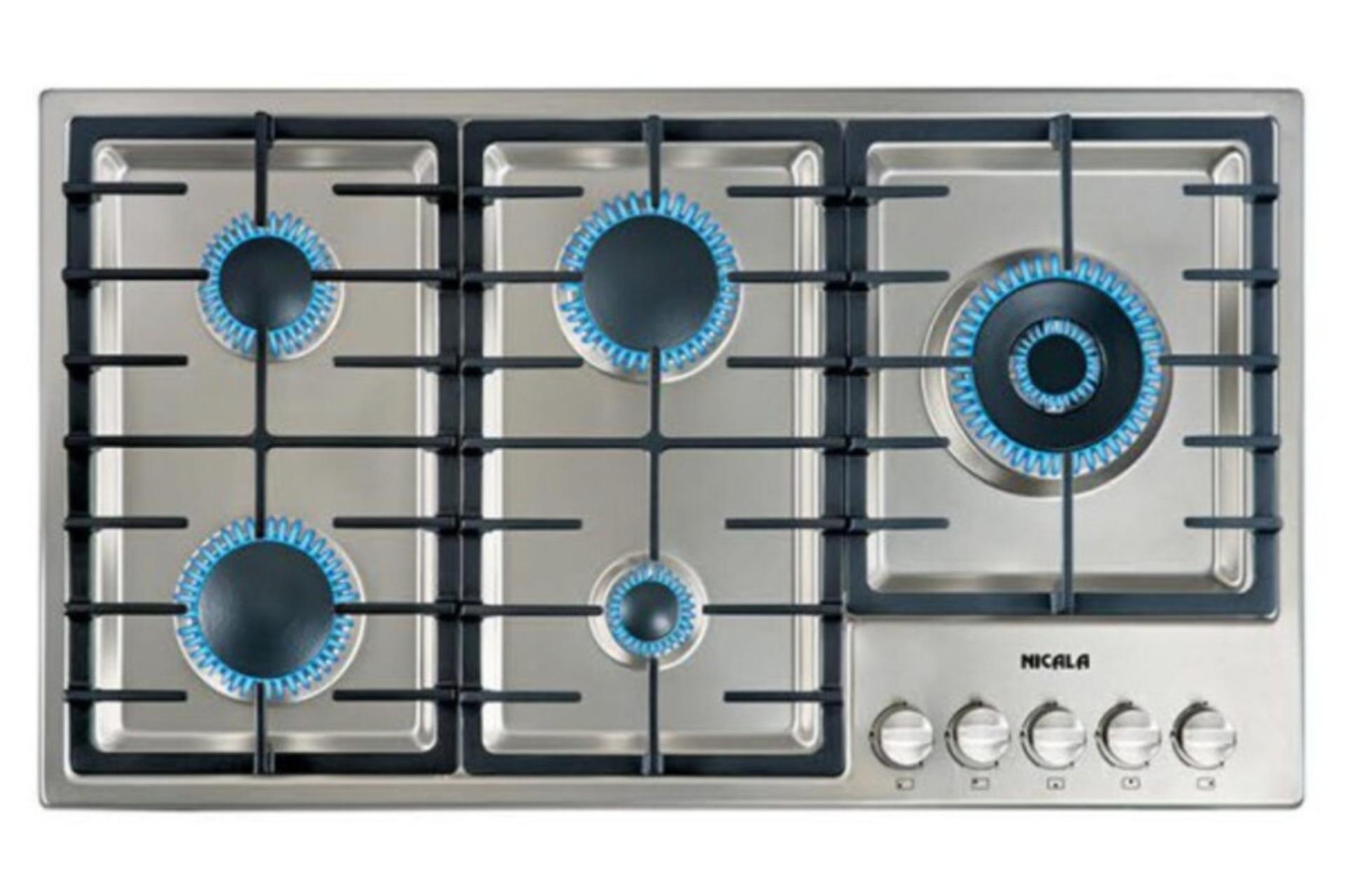 اجاق گاز صفحه ای و رومیزی نیک کالا SGH 103 نمای بالا