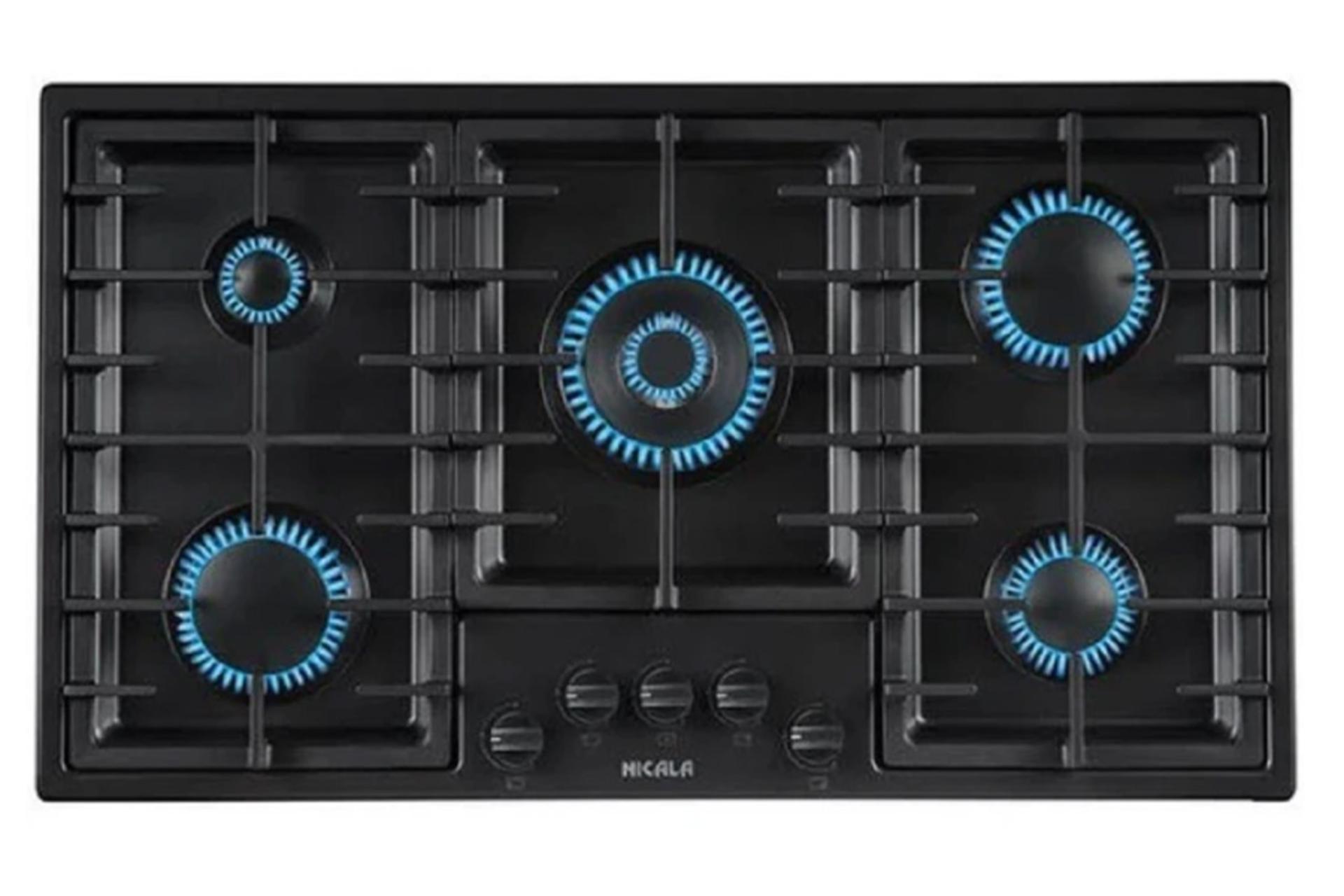 اجاق گاز صفحه ای و رومیزی نیک کالا EGH 102 نمای بالا