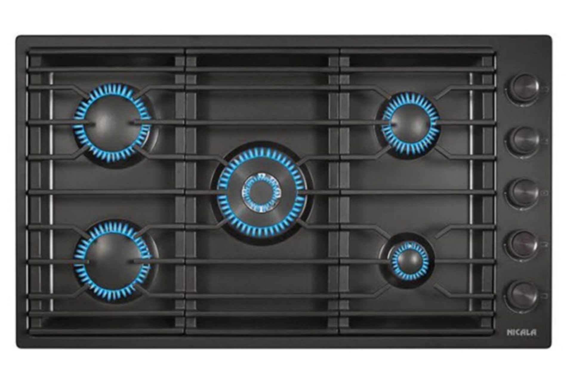 اجاق گاز صفحه ای و رومیزی نیک کالا EGH 104 نمای بالا